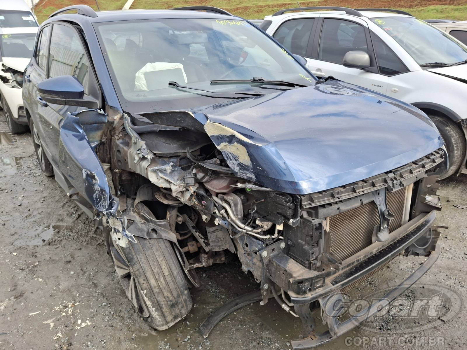 Veículo VW - VolksWagen Volkswagen Volkswagen T-Cross 2021 em leilão