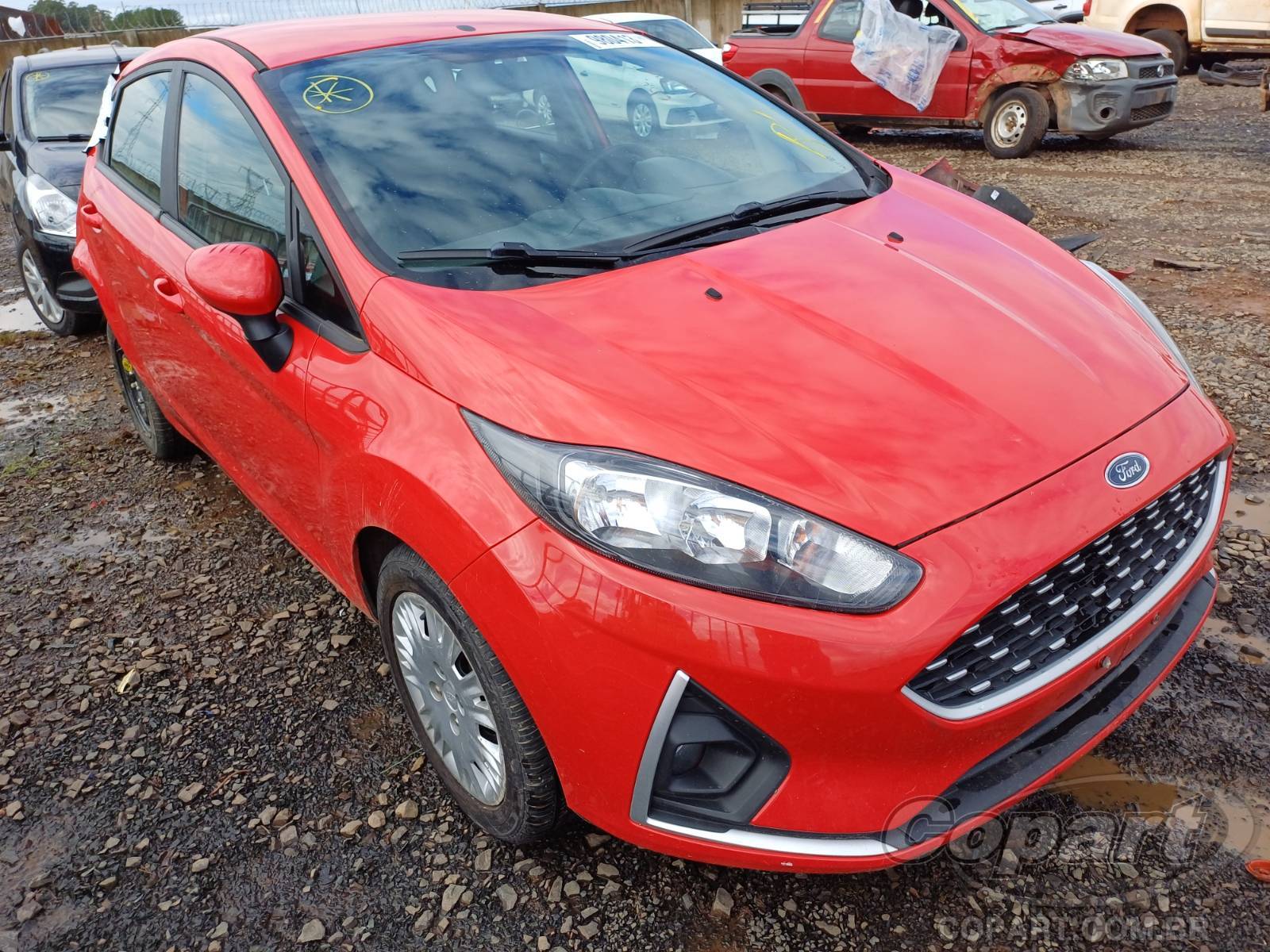 Veículo Ford Fiesta Ford Fiesta SE 1.6 16V Sigma 2019 Médio Dano Traseiro 2019 em leilão
