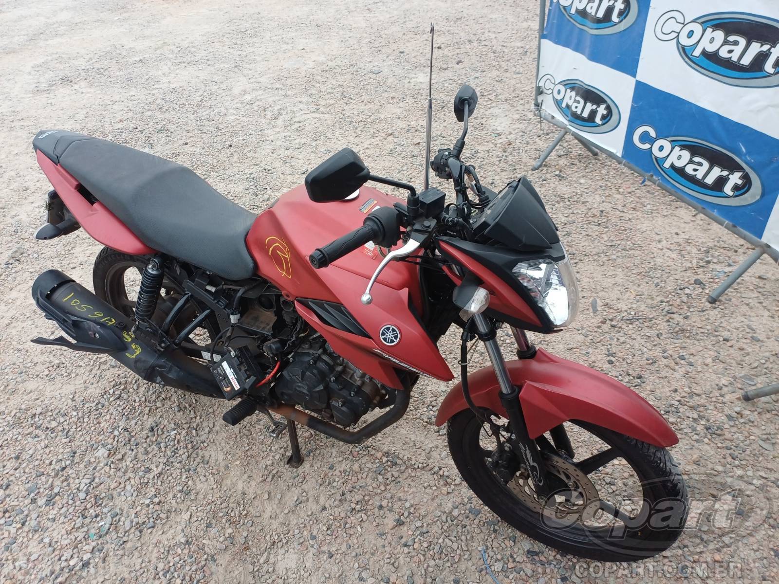 Veículo YAMAHA Fazer 2023 YAMAHA FAZER YS 150 SED UBS BlueFlex 2023 em leilão