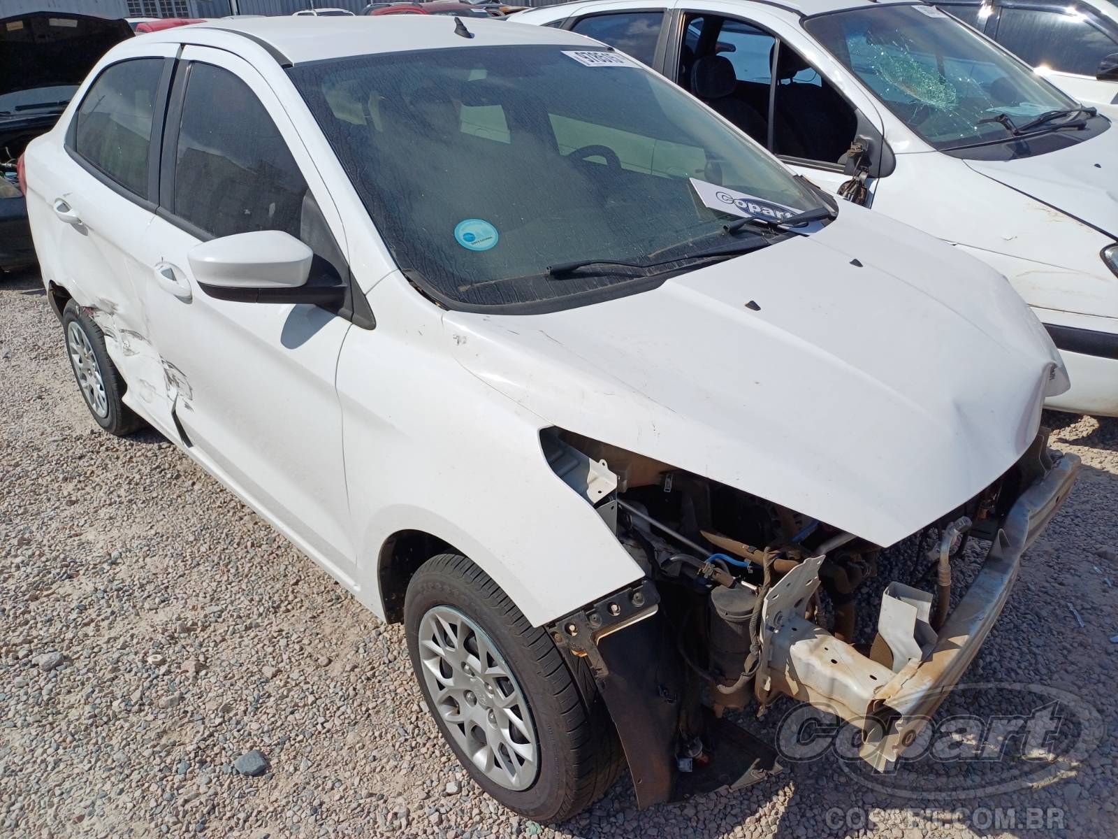 Ford Ka Sedan SE 1.5 16V Sigma 2018 Médio Dano