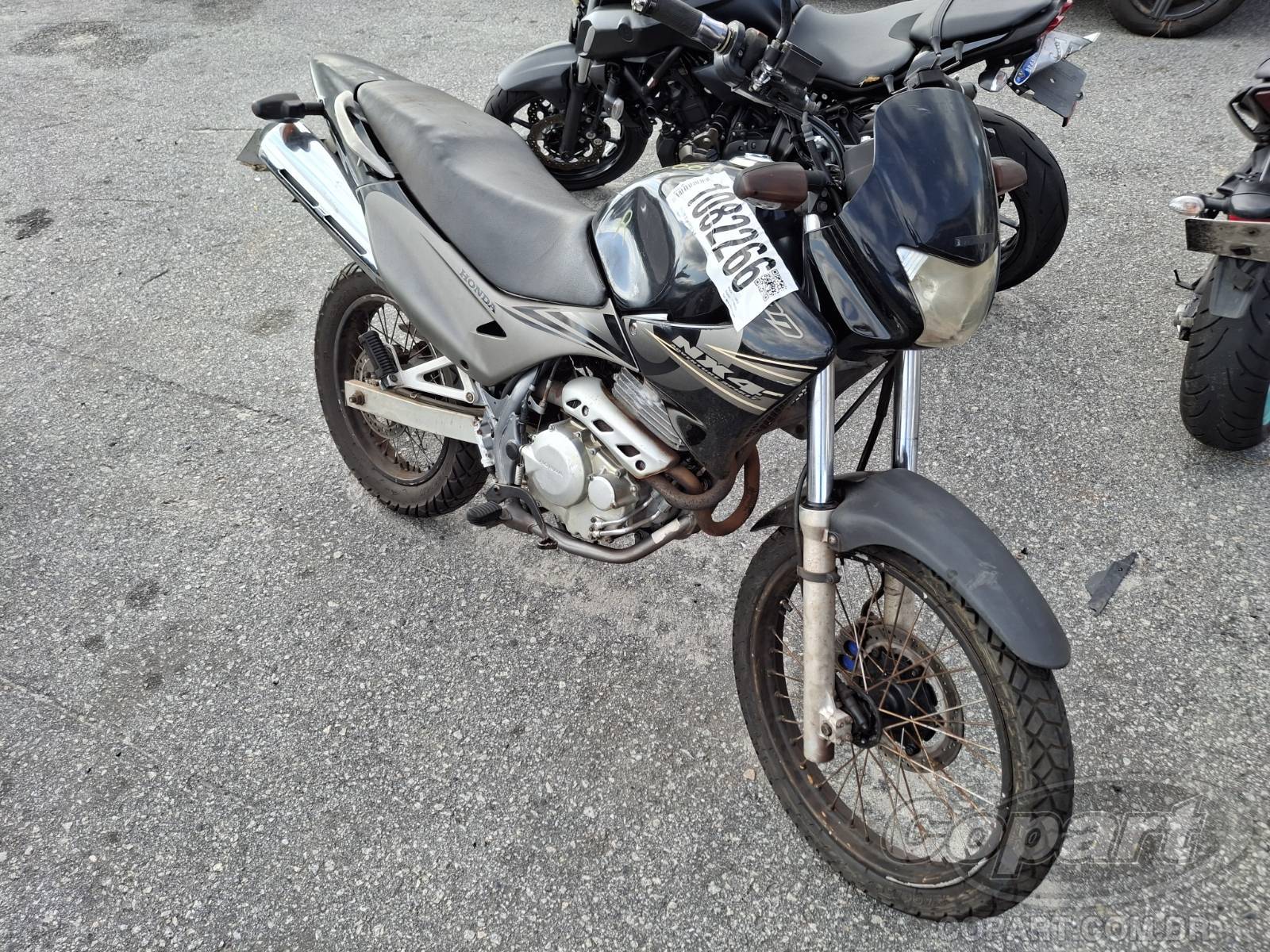HONDA NX4 2008 - Moto Collisão
