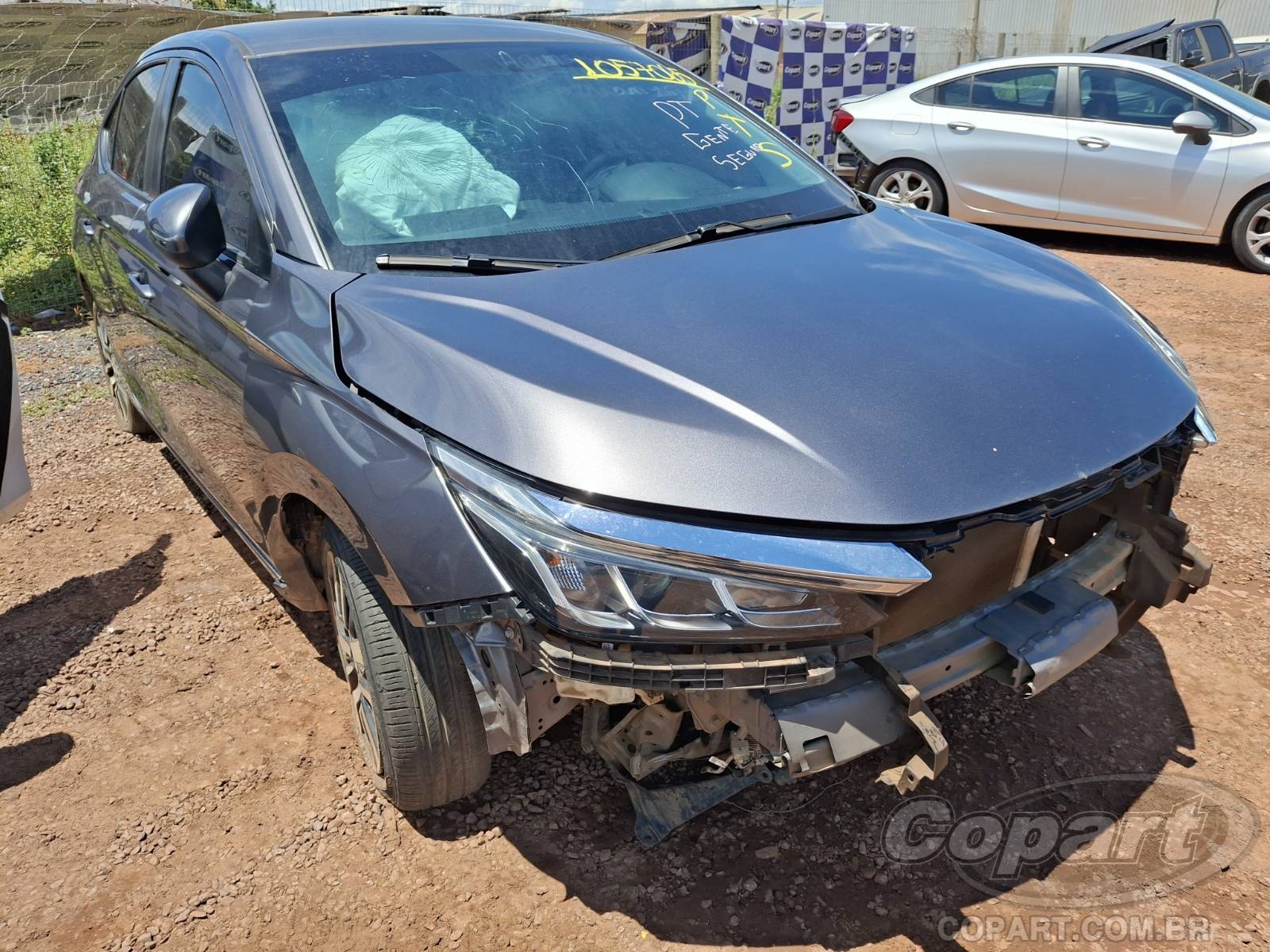 Veículo Honda CITY HATCHBACK 2022 HONDA CITY HATCHBACK EXL 1.5 16V I-VTEC 2022 em leilão