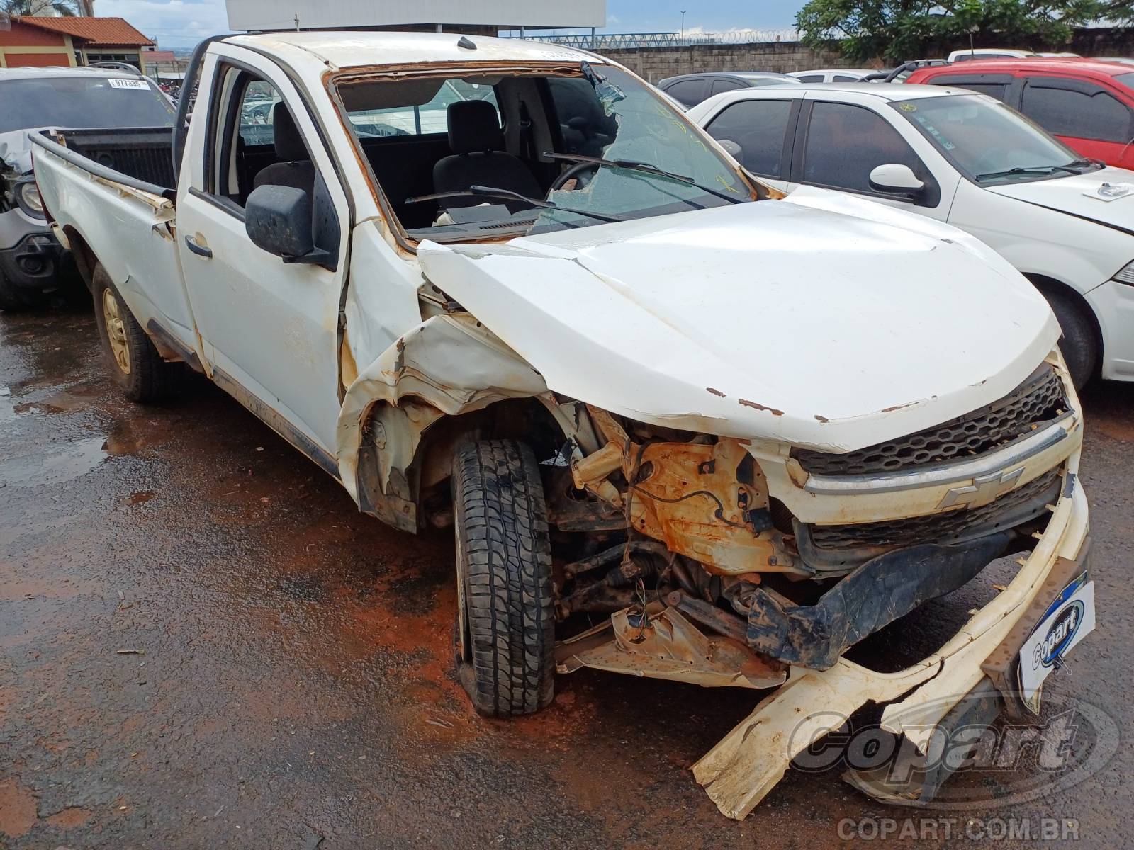 Chevrolet S10 LS 2.4 FlexPower 2015 Colisão Média Monta