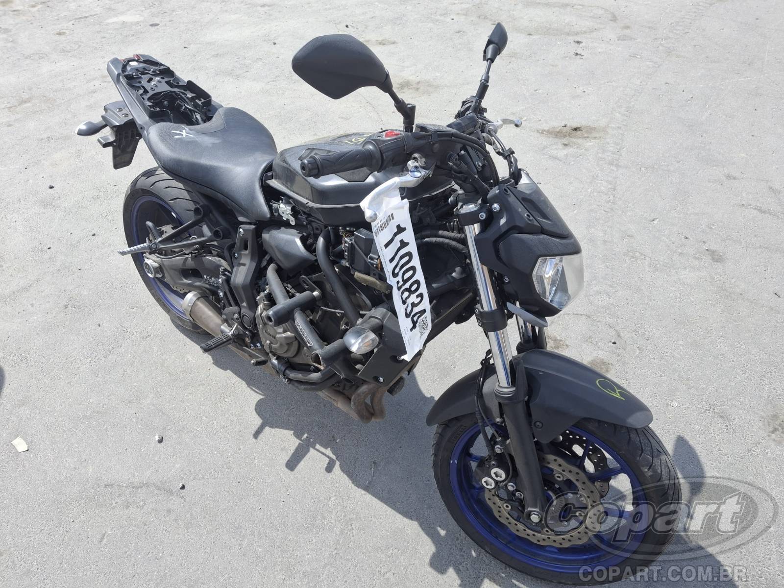 Veículo YAMAHA MT-07 Yamaha MT-07 2021 em leilão