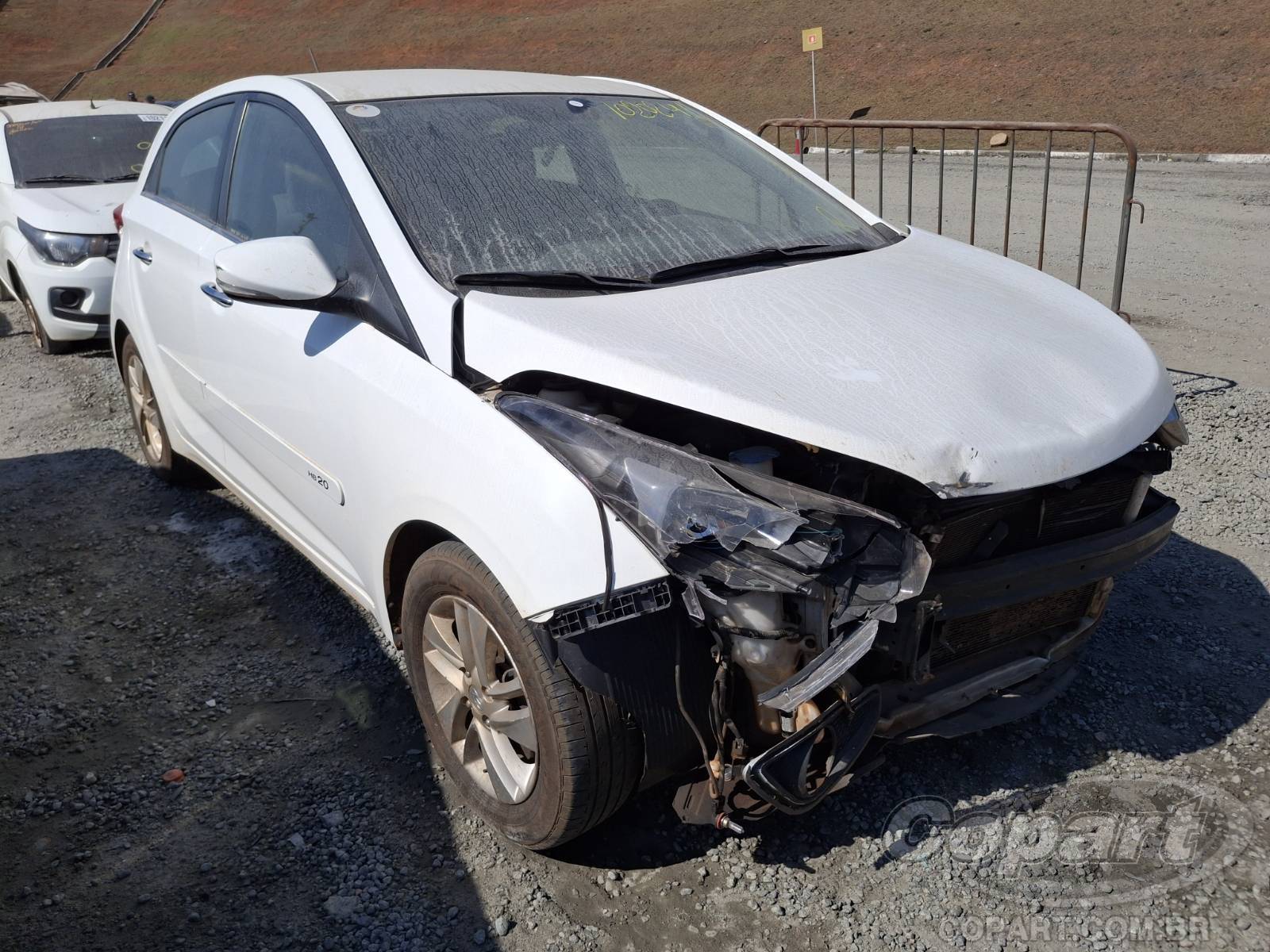 Veículo Hyundai HB20 HYUNDAI HB20 Premium 1.6 16V CVVT 2014 2014 em leilão