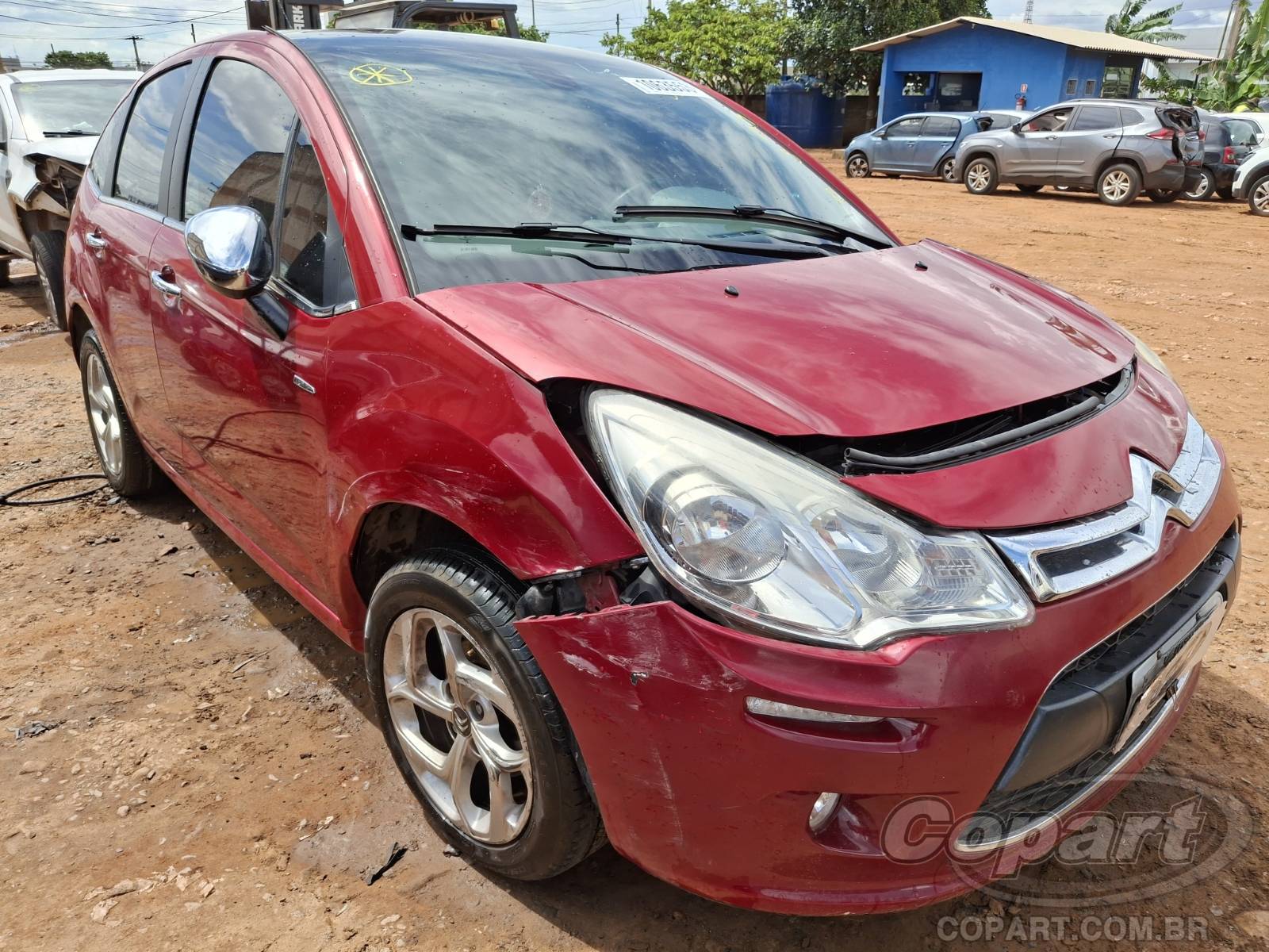 Veículo Peugeot C3 CITROEN C3 Exclusive 1.6 16V VVT 2014 2014 em leilão