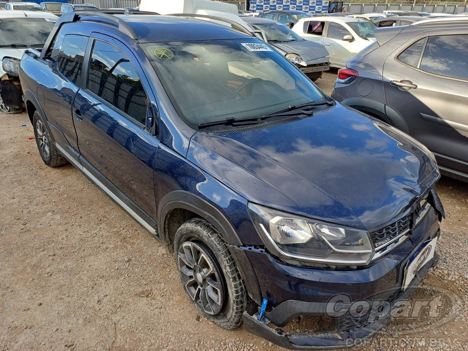 Veículo VW - VolksWagen Saveiro VOLKSWAGEN SAVEIRO CD 2017 2017 em leilão