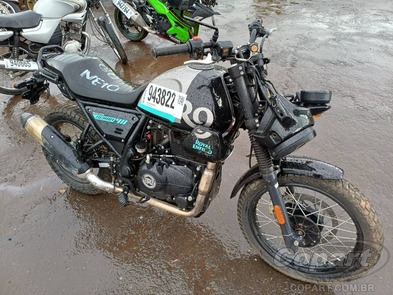 Royal Enfield Scram 411 2023 Pequena Monta