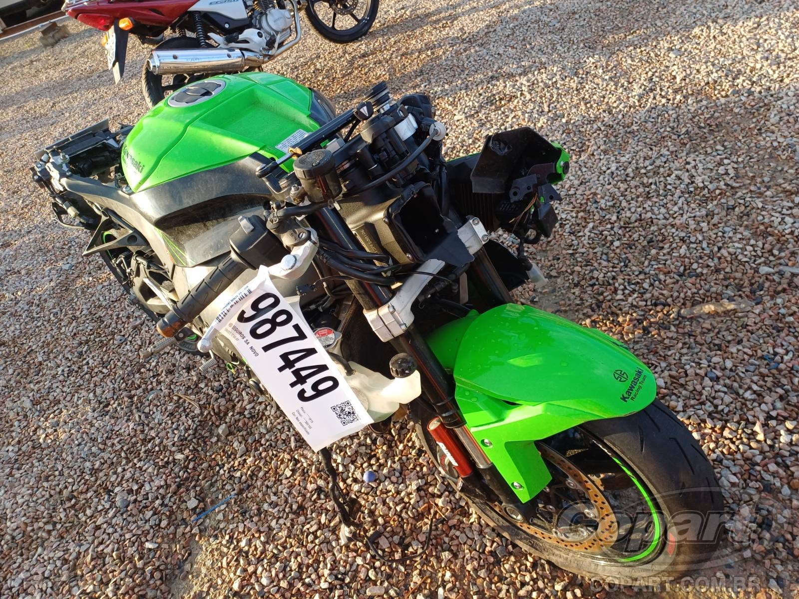 Veículo KAWASAKI Ninja 2023 KAWASAKI NINJA ZX-10R 2023 em leilão