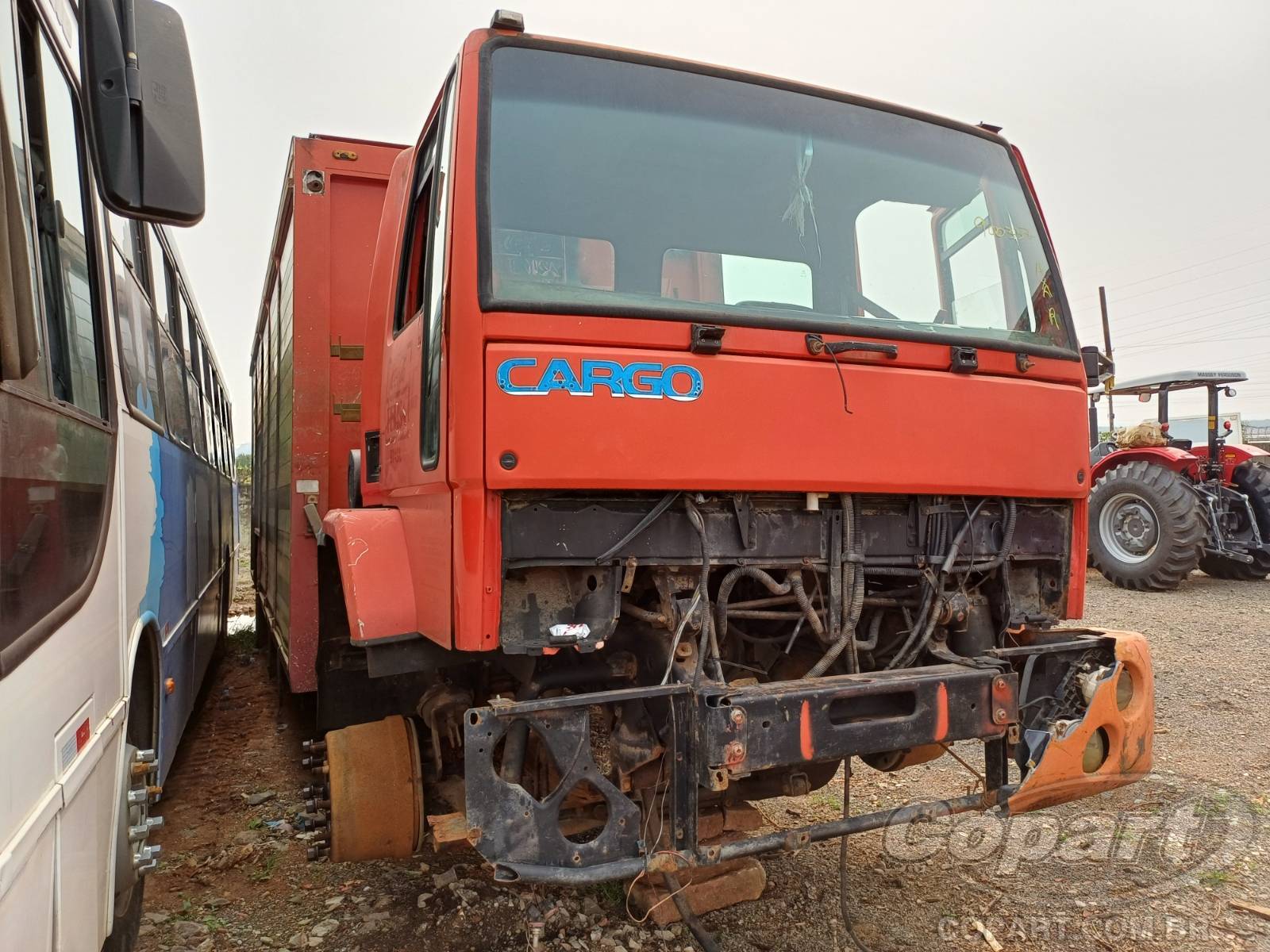 Ford Cargo 1717E 3.9 Turbo 2008 Enchente Médio
