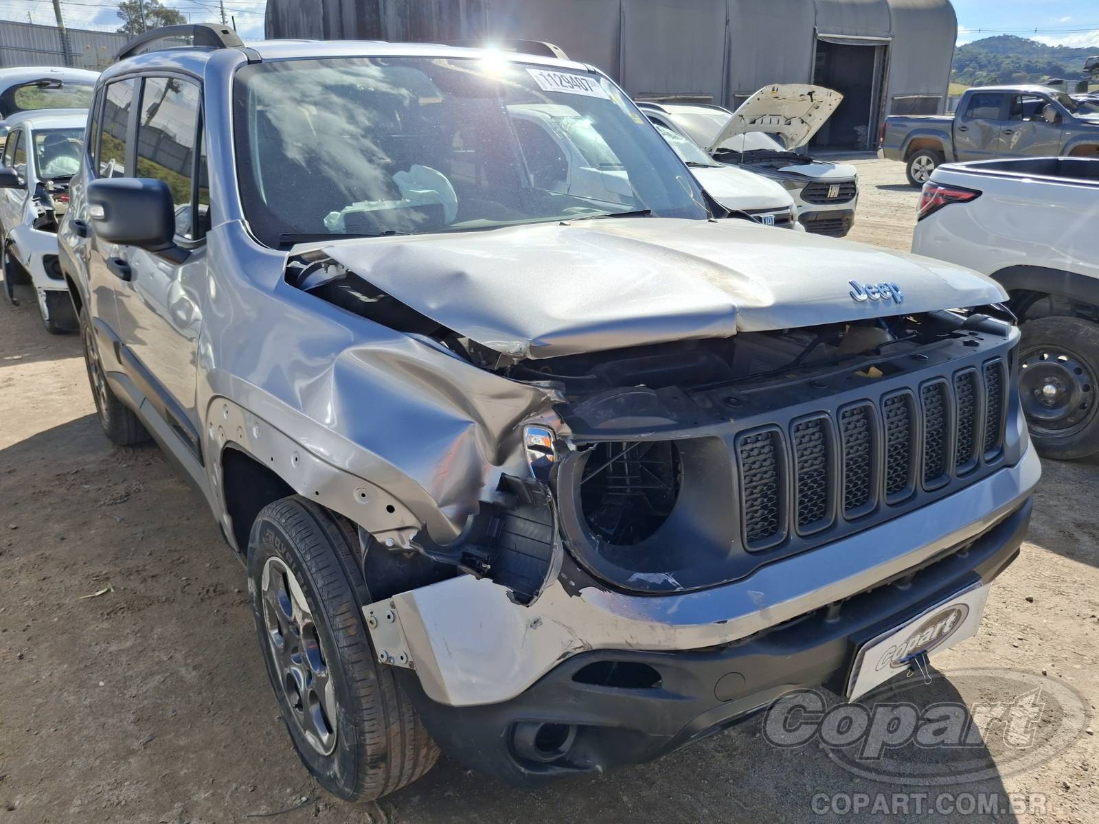 Veículo Fiat Renegade Jeep Renegade 1.8 16V E.TorQ Evo 2020 2020 em leilão