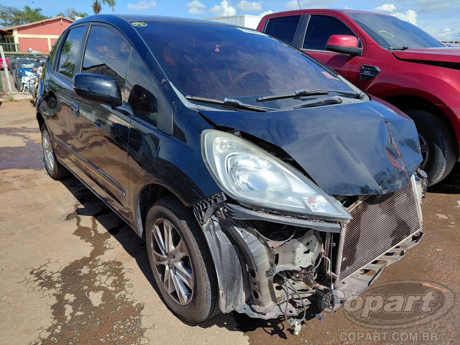 Veículo Honda Honda Honda Fit 2013 2013 em leilão