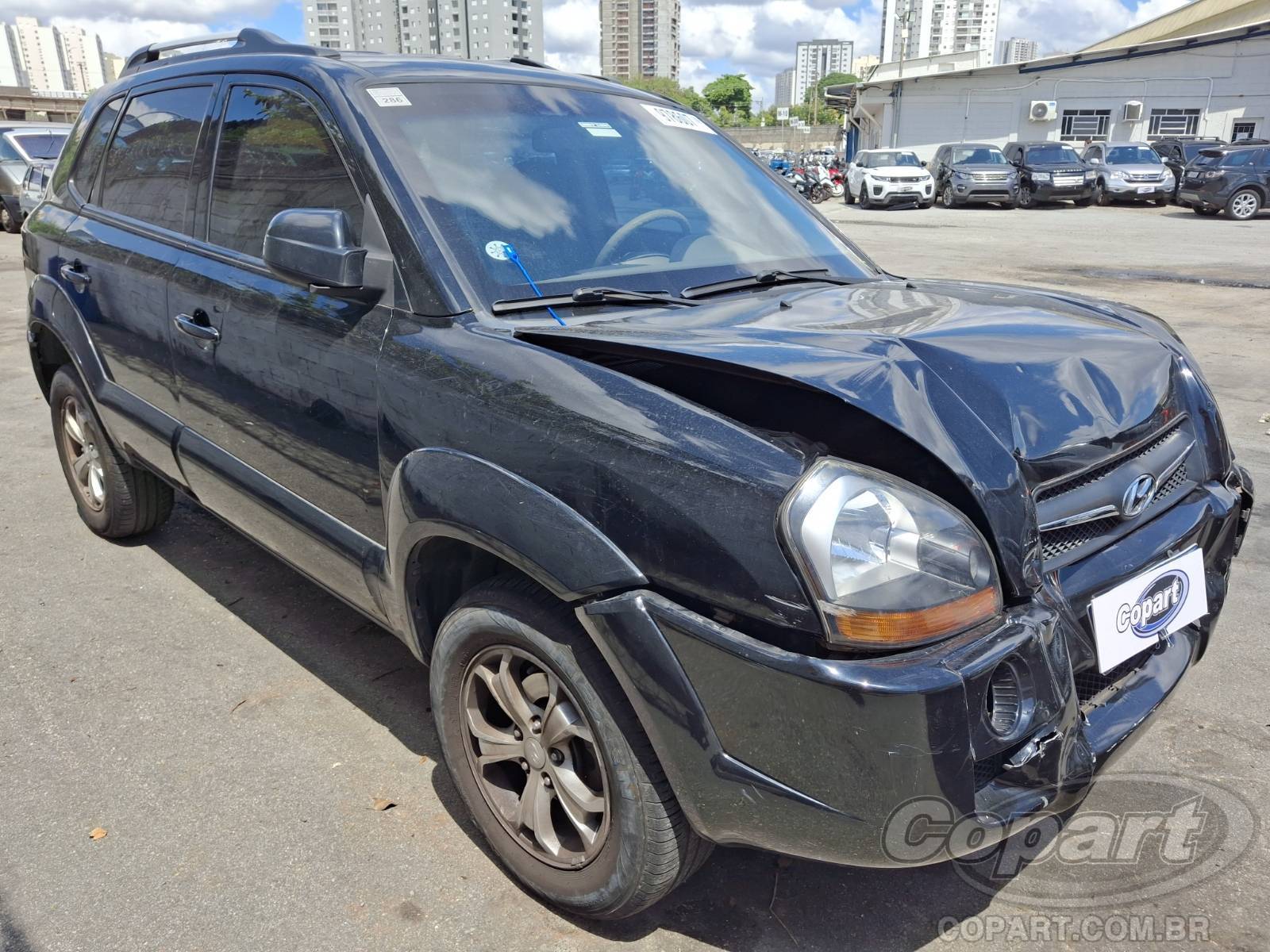 Hyundai Tucson GLS 2.0 16V 2009 Blindado Colisão Média Monta