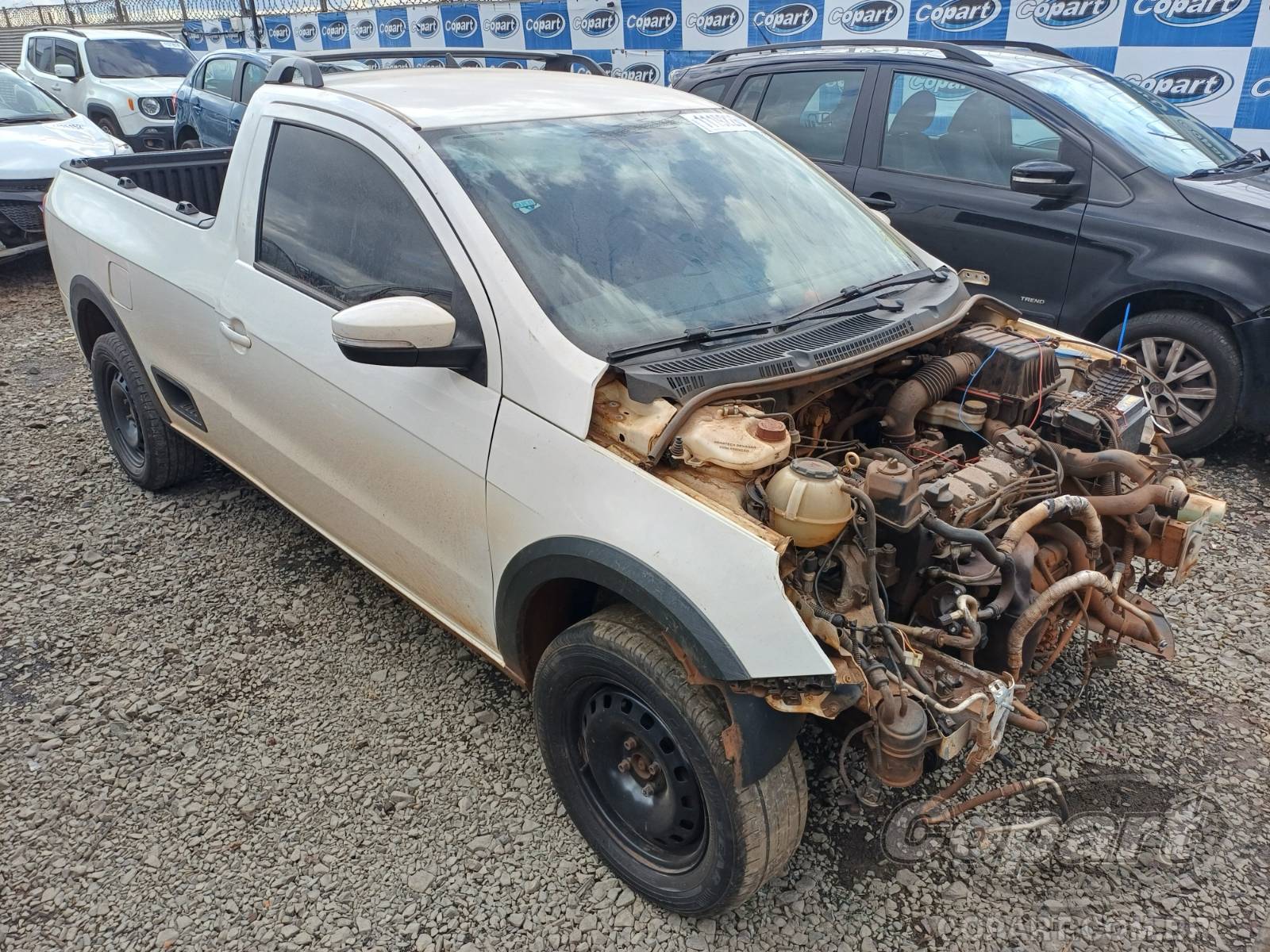 Veículo VOLKSWAGEN Saveiro VW Saveiro 1.6 Flex 2019 2019 em leilão