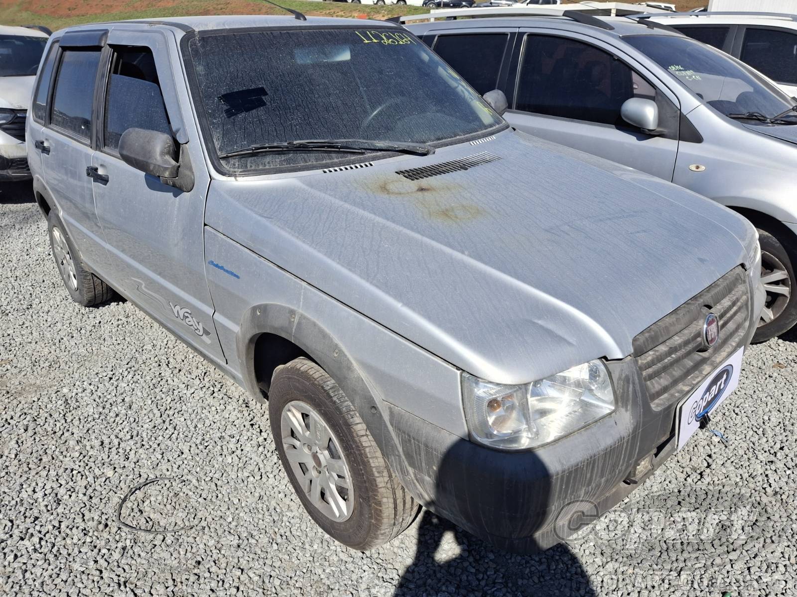 FIAT UNO 2013 Queimado