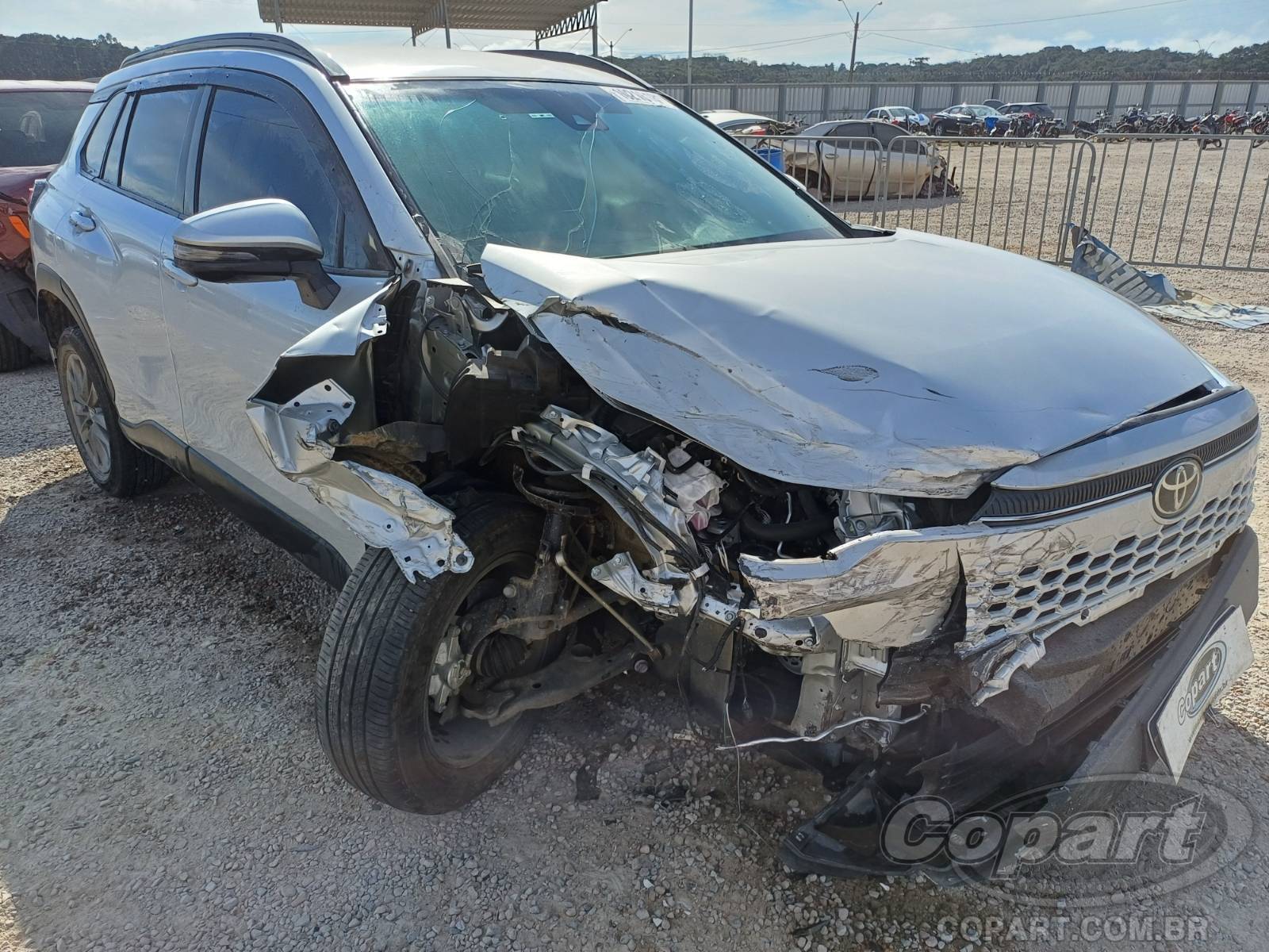 Veículo Toyota Corolla Cross 2025 TOYOTA COROLLA CROSS XR 2.0 16V DUAL VVT-iE FLEX 2025 em leilão