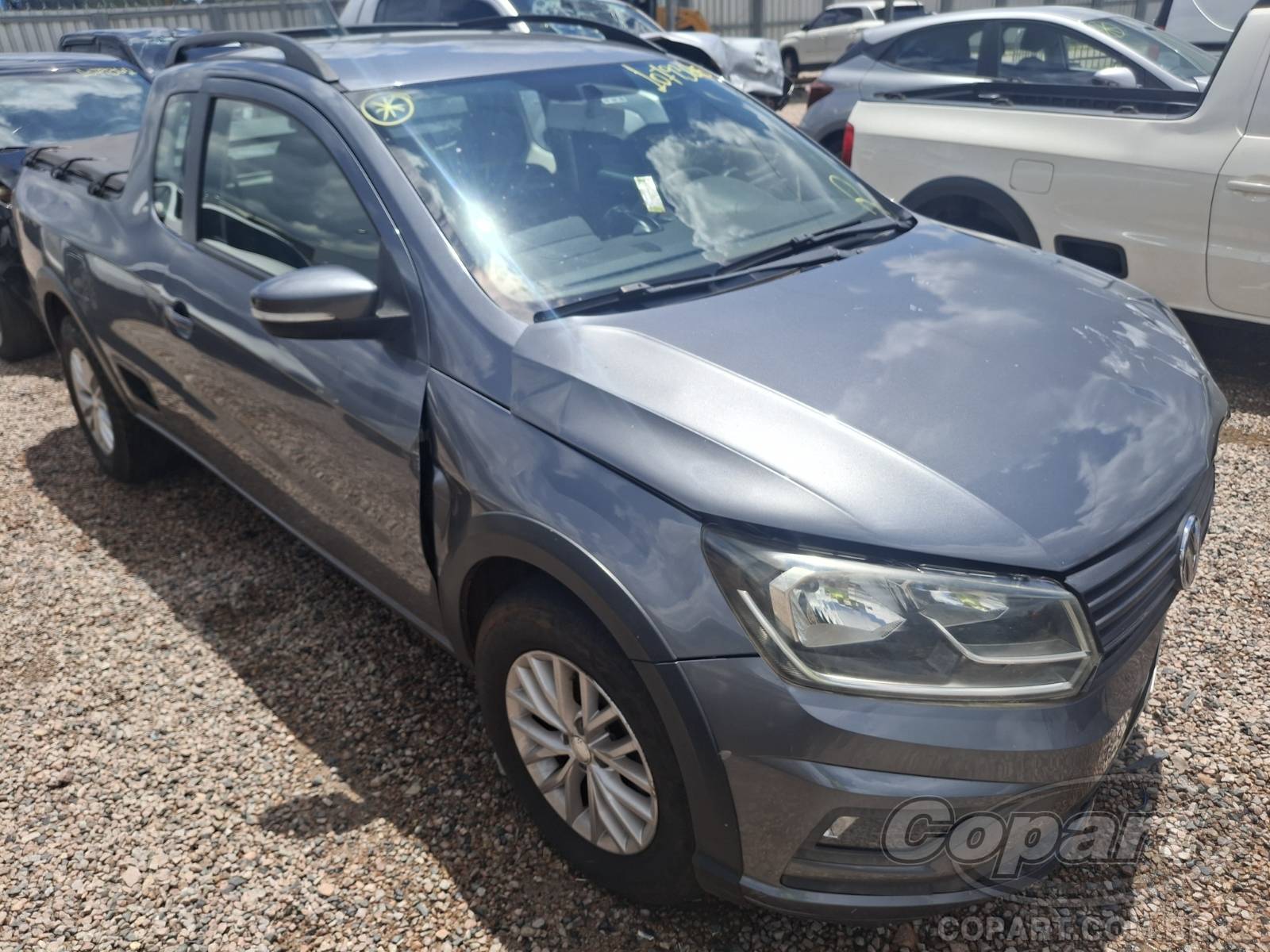 Veículo VW - VolksWagen Volkswagen VOLKSWAGEN SAVEIRO CE 2017 em leilão