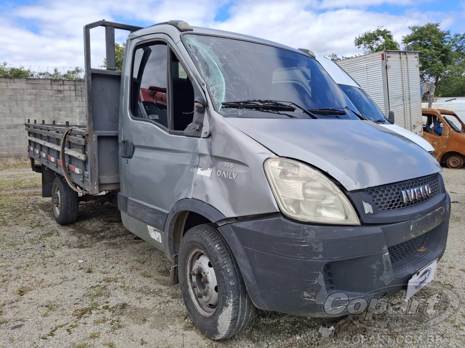 Veículo IVECO Daily IVECO Daily Chassi 3.0 Turbo 2013 Médio Estado 2013 em leilão