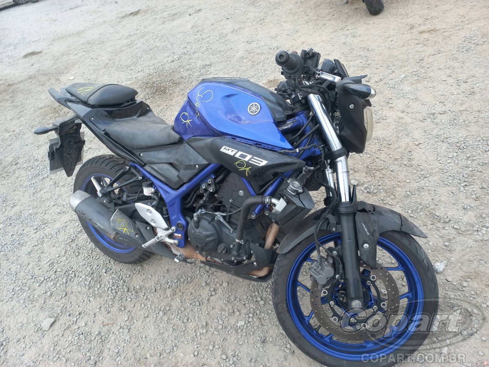 Veículo YAMAHA MT-03 YAMAHA MT-03 2020 2020 em leilão