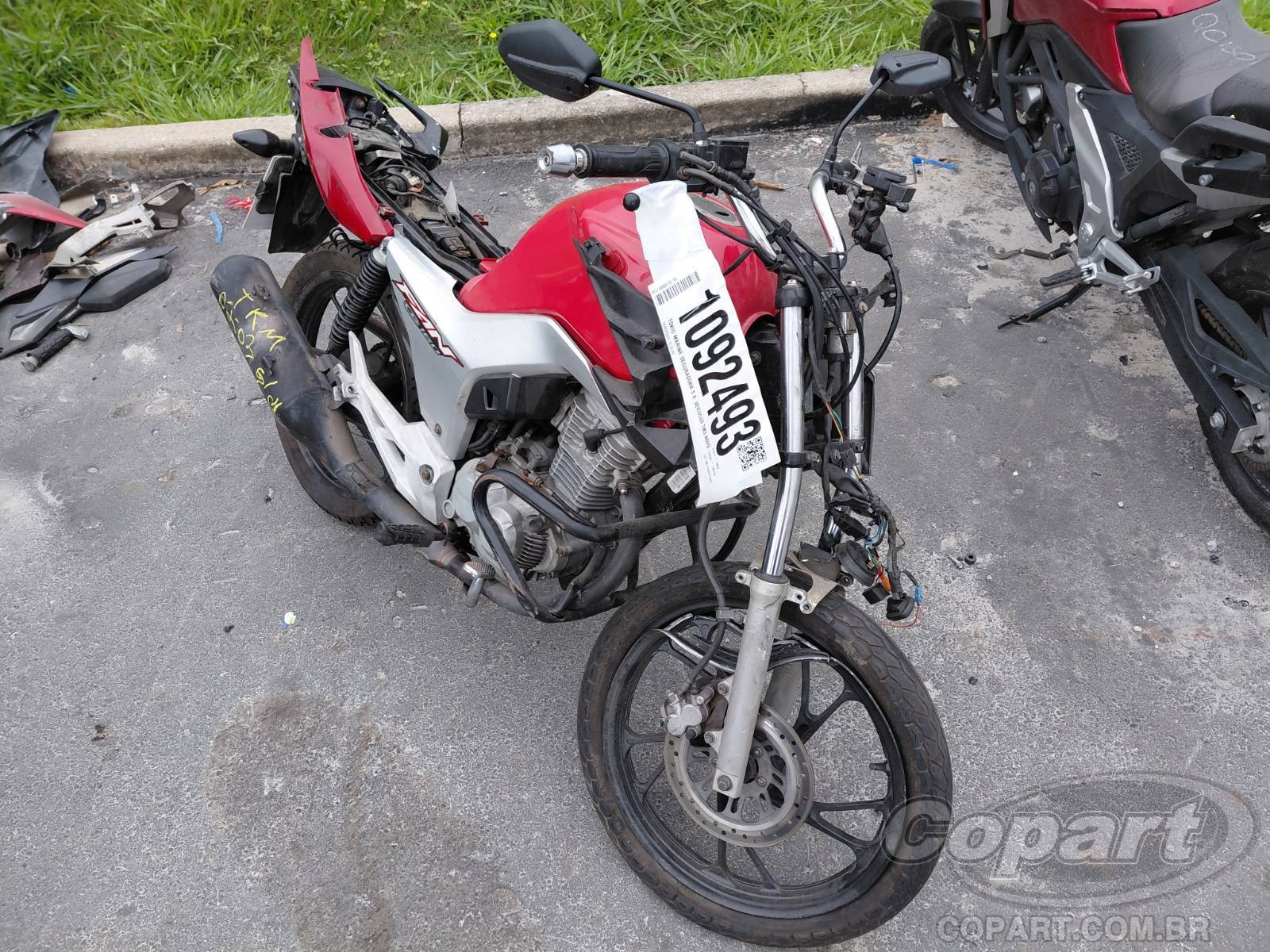 Veículo HONDA CG Honda CG 160 Fan ESDi 2017 2017 em leilão