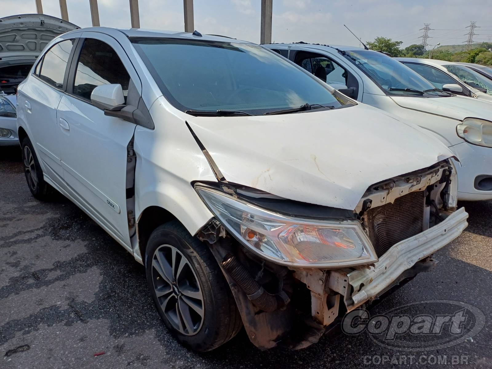 Veículo GM - Chevrolet Onix Chevrolet Onix LT 1.0 SPE 2013 Pequena Monta 2013 em leilão