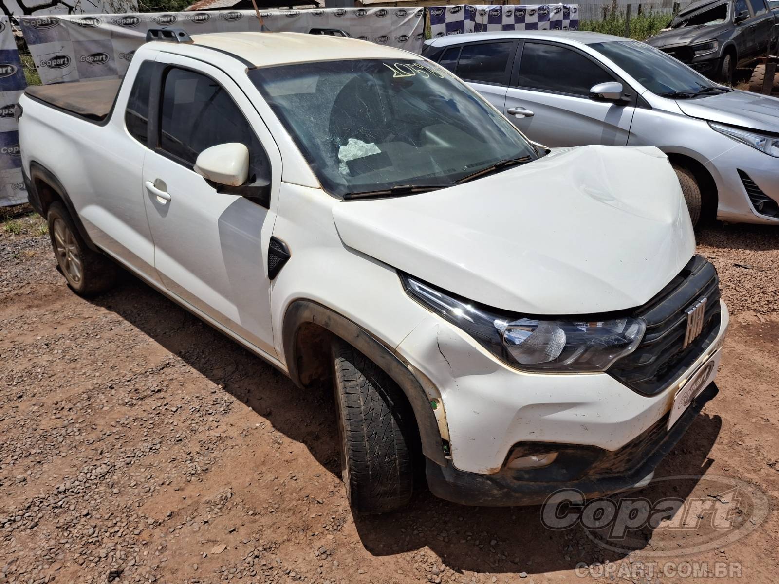 Veículo Fiat Strada 2024 FIAT STRADA Freedom 1.3 Firefly Flex 2025 em leilão