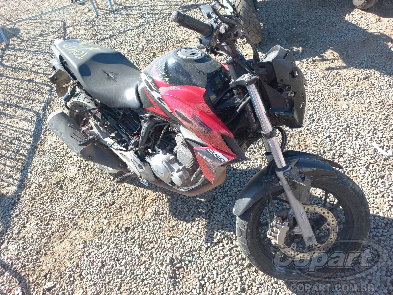 Veículo HONDA CB 250 F Honda CB 250 F Twister CBS 2019 2019 em leilão