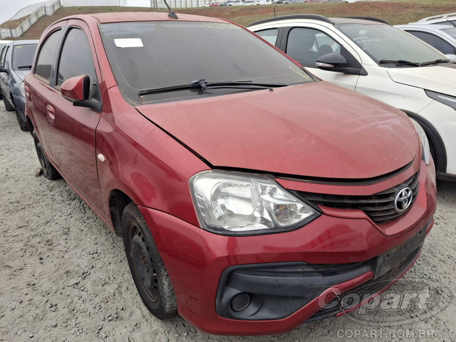 Veículo Toyota Etios 2018 TOYOTA ETIOS Etios XS 1.5 16V Dual VVT-i 2018 em leilão