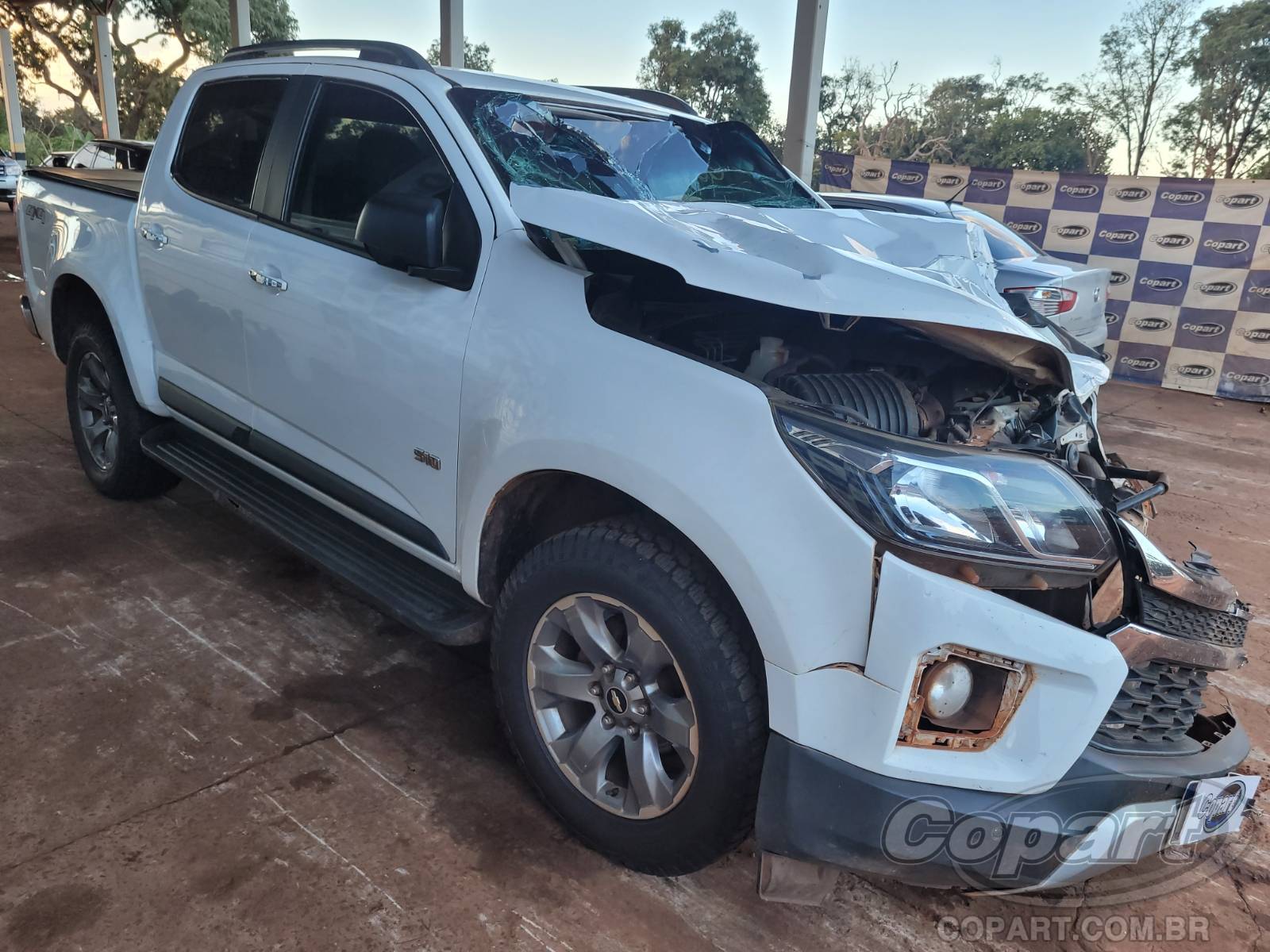 Veículo CHEVROLET S10 CHEVROLET S10 CABINE DUPLA 2022 2022 em leilão