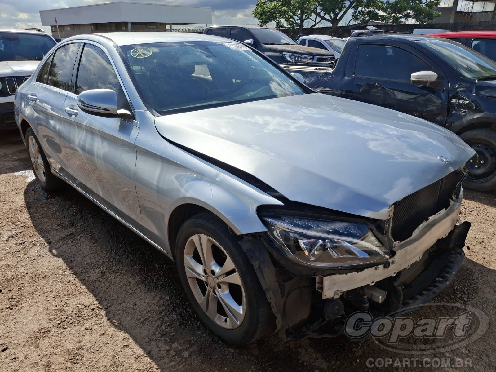 Veículo Mercedes-Benz Mercedes Mercedes-Benz CLASSE C 2016 em leilão
