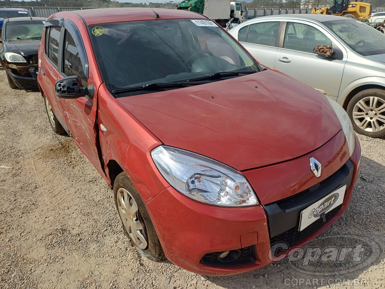 Veículo Renault Sandero Renault Sandero Expression 1.6 Hi-Flex 2012 2012 em leilão