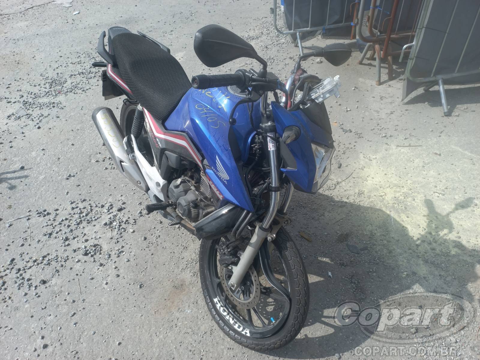 Veículo HONDA CG HONDA CG 160 Titan CBS FlexOne 2021 2021 em leilão