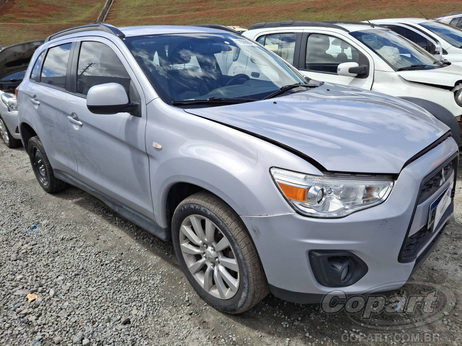 Veículo Mitsubishi ASX MITSUBISHI ASX CVT 2.0 16V MIVEC 2013 2014 em leilão
