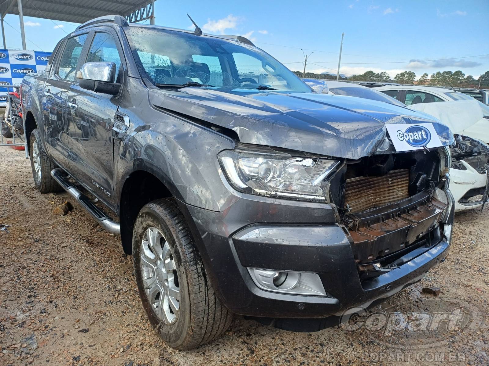 Veículo Ford Ranger Ford Ranger CD Limited 3.2 Duratorq TDCi 2017 Médio Dano Frontal 2017 em leilão