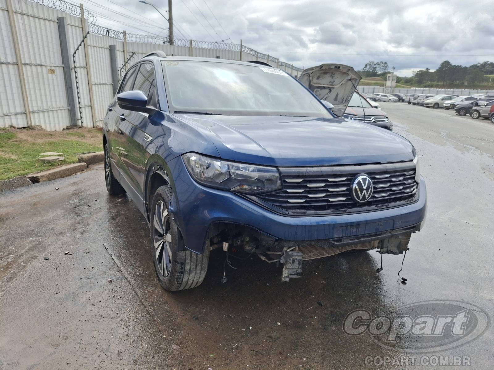 Veículo VW - VolksWagen T-Cross 2022 Volkswagen T-Cross Comfortline 200 AT 1.0 12V TSI Turbo 2022 em leilão