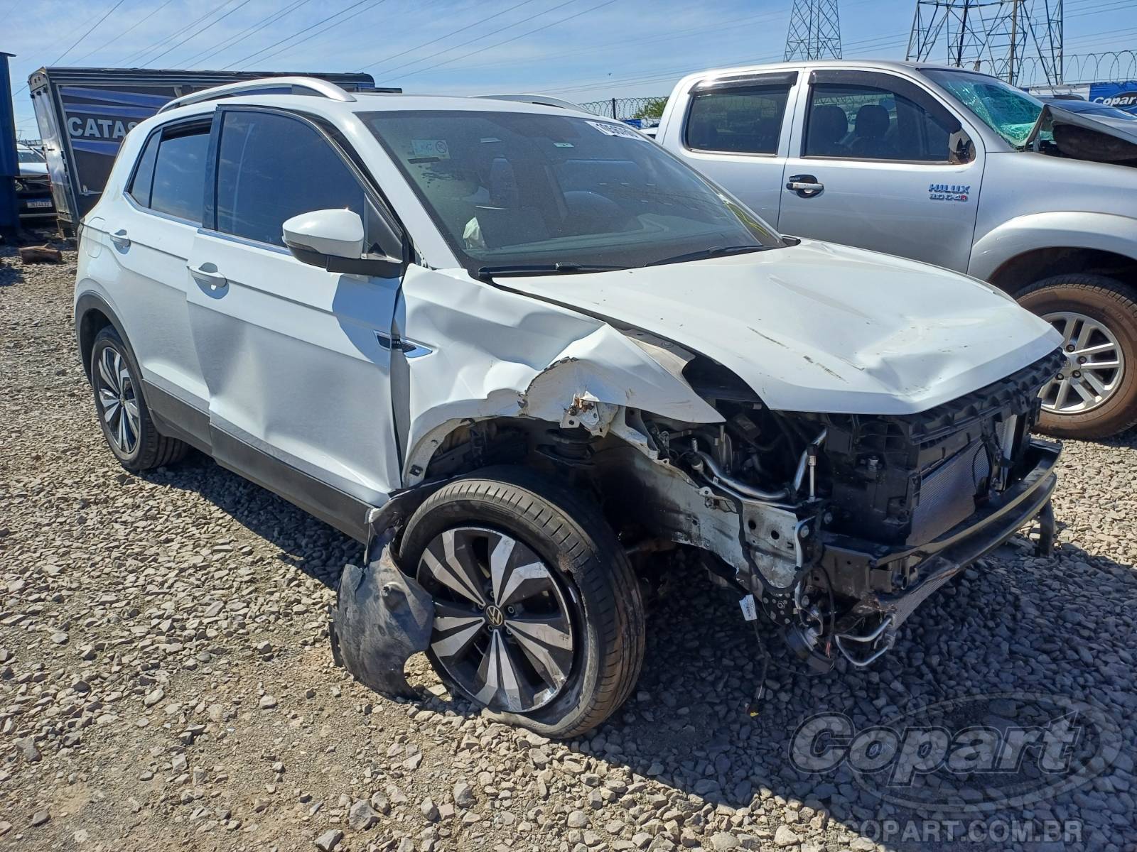 Veículo VW - VolksWagen T-Cross VOLKSWAGEN T-CROSS Highline 250 AT 1.4 16V TSI Turbo 2024 2024 em leilão