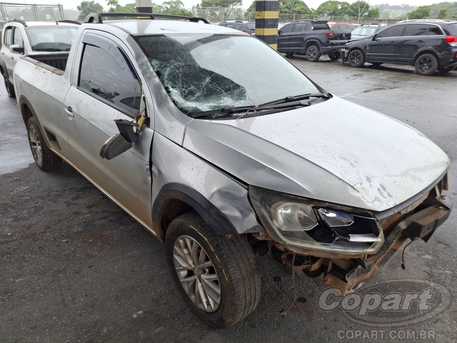 Veículo VW - VolksWagen Saveiro VOLKSWAGEN SAVEIRO 1.6 MSI 2017 2017 em leilão