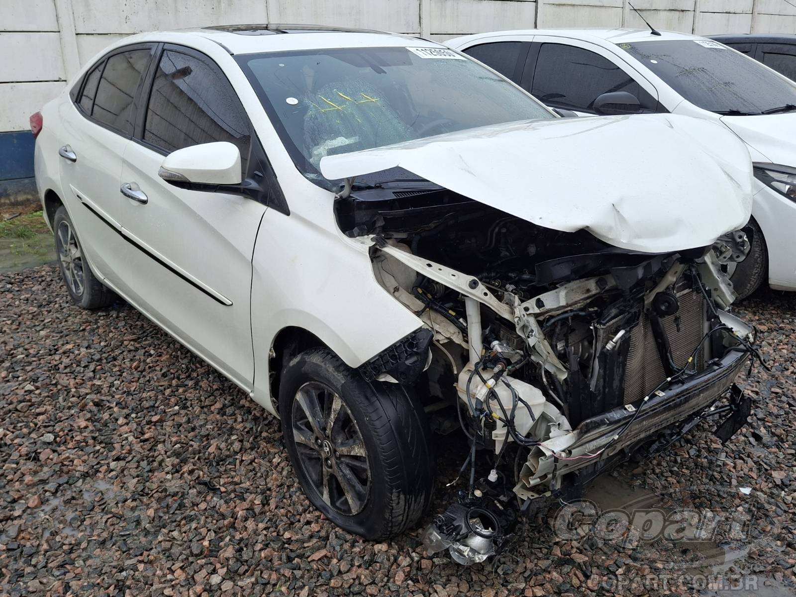 Veículo Toyota Yaris Toyota Yaris Seda XLS CVT 1.5 16V Dual VVT-i 2019 em leilão