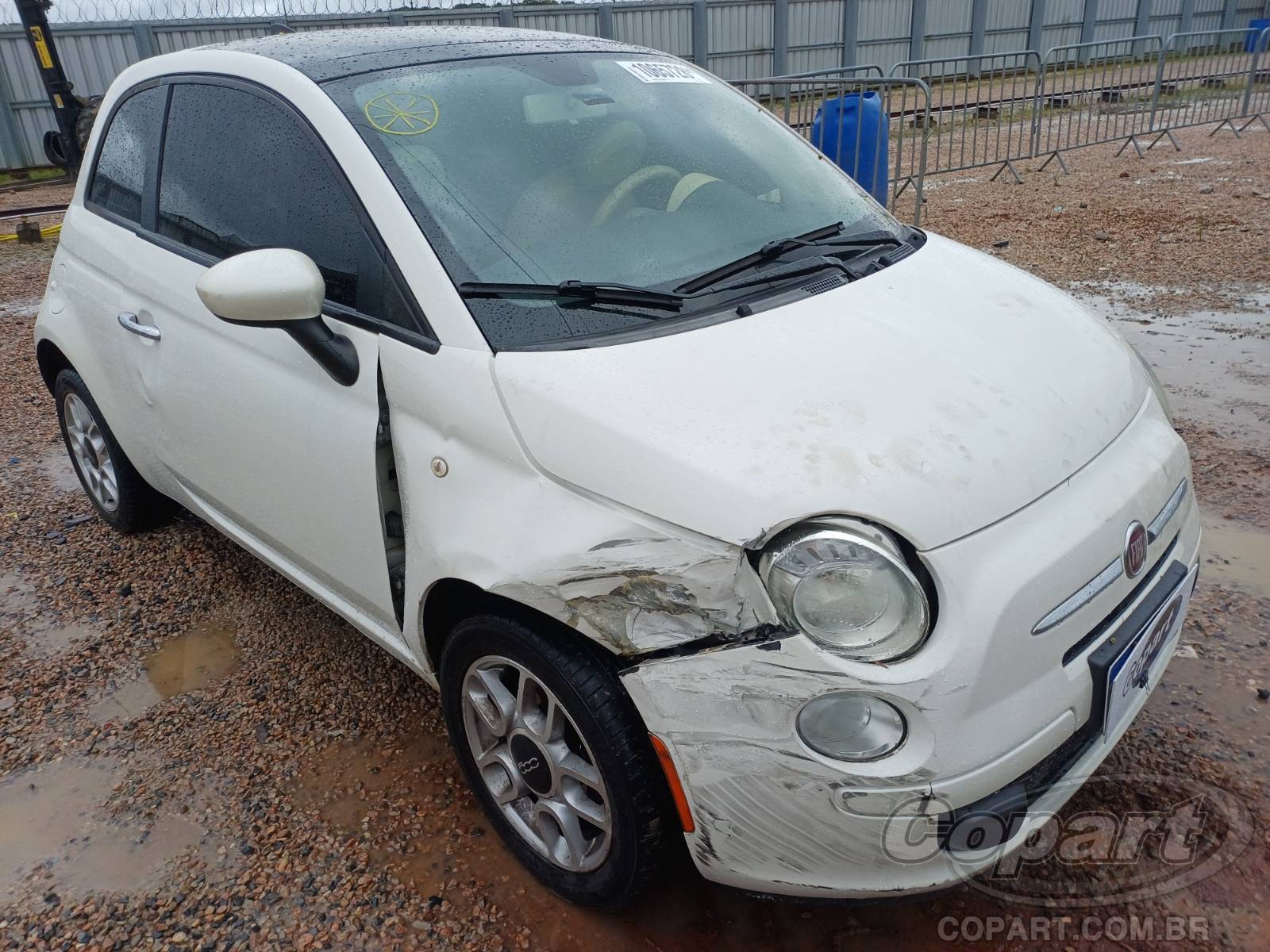 Veículo Fiat 500 FIAT 500 Cult Dualogic 1.4 Evo 2012 2012 em leilão