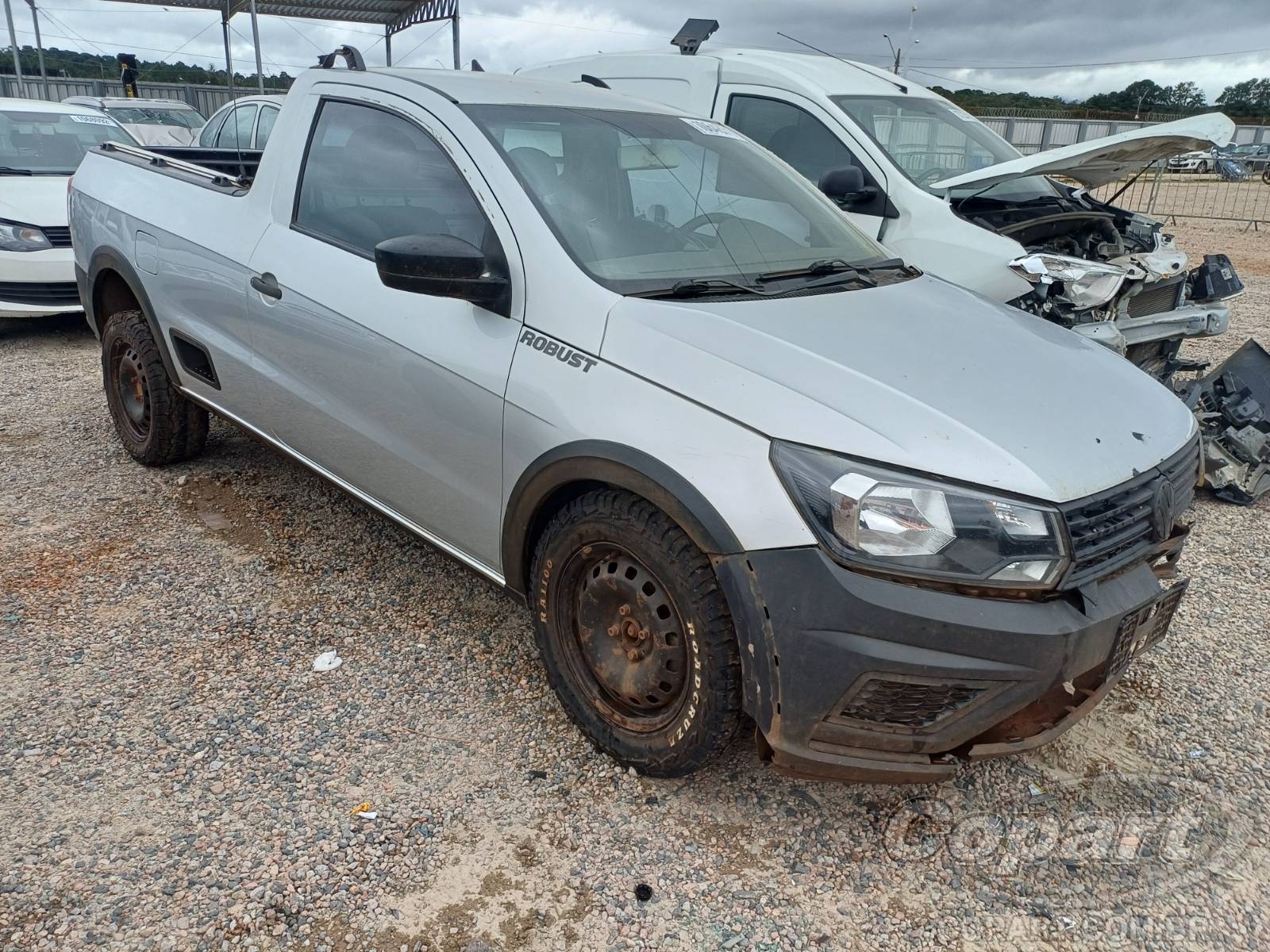 Veículo VW - VolksWagen Saveiro VOLKSWAGEN SAVEIRO Robust 1.6 MSI 2021 2021 em leilão