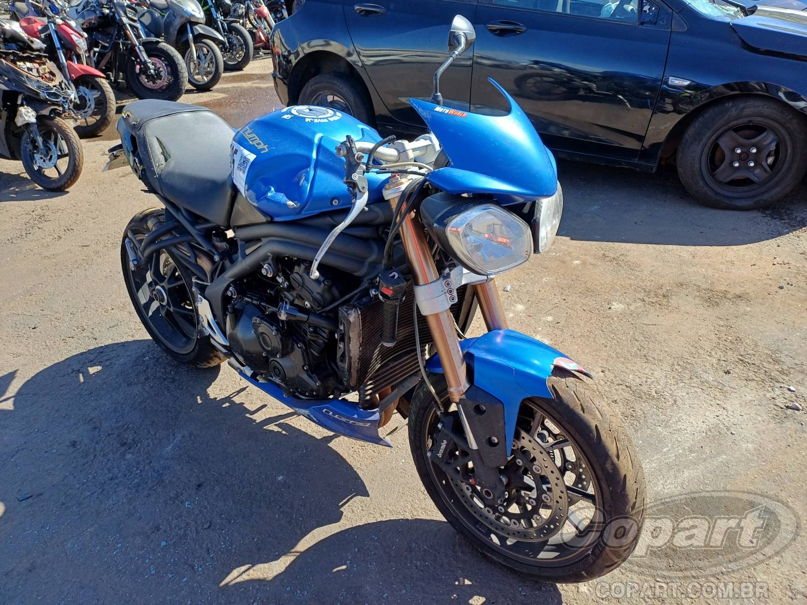 Veículo TRIUMPH SPEED TRIPLE 2014 TRIUMPH SPEED TRIPLE 2014 em leilão