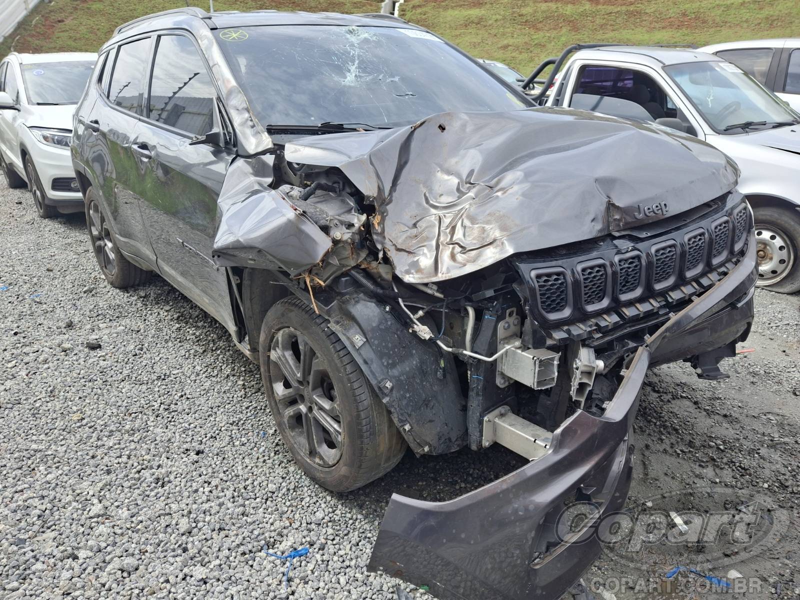 Veículo Fiat Compass Jeep Compass Longitude T270 1.3 16V GSE Turbo 2022 2022 em leilão