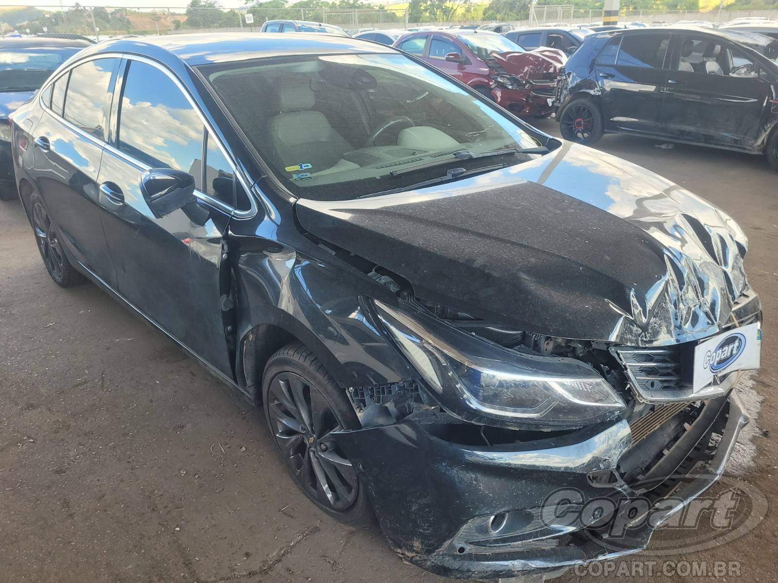 Veículo GM - Chevrolet Cruze Chevrolet Cruze LTZ AT 1.4 16V Ecotec Turbo 2017 Colisão Pequena Monta 2017 em leilão