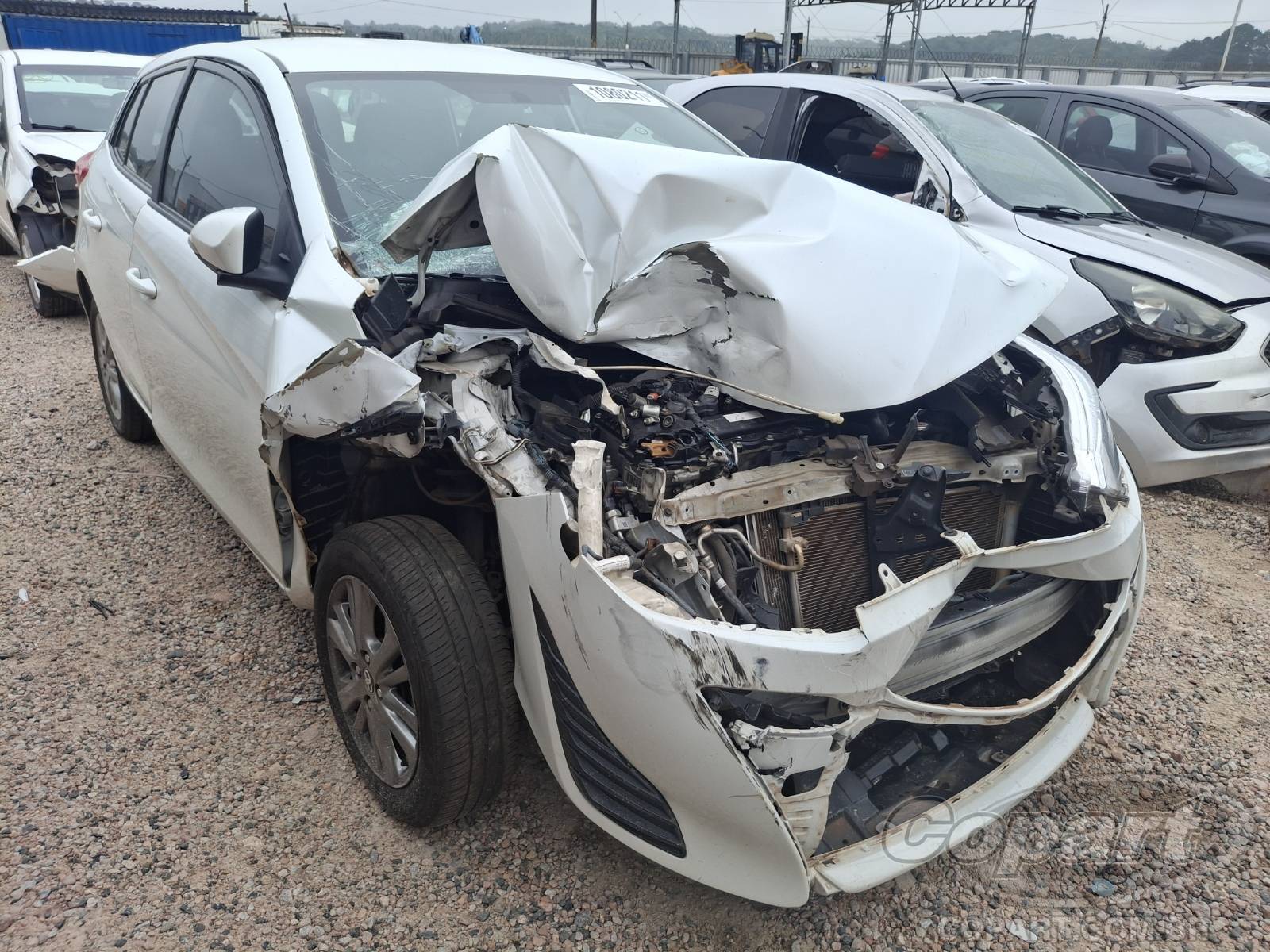 Veículo Toyota Yaris Toyota Yaris XL Plus Connect CVT 1.5 16V Dual VVT-i 2021 2021 em leilão