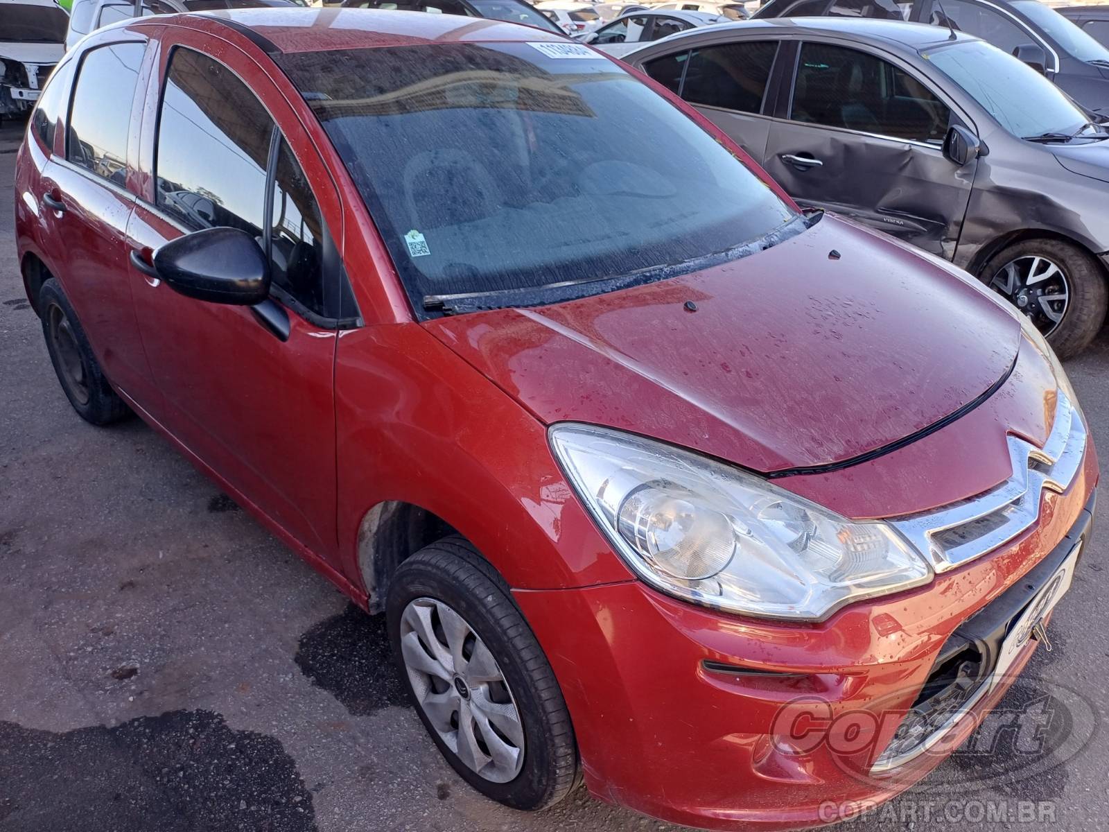 Veículo Peugeot C3 Citroen C3 Origine 1.2 12V VTi PureTech 2018 Queimado 2018 em leilão