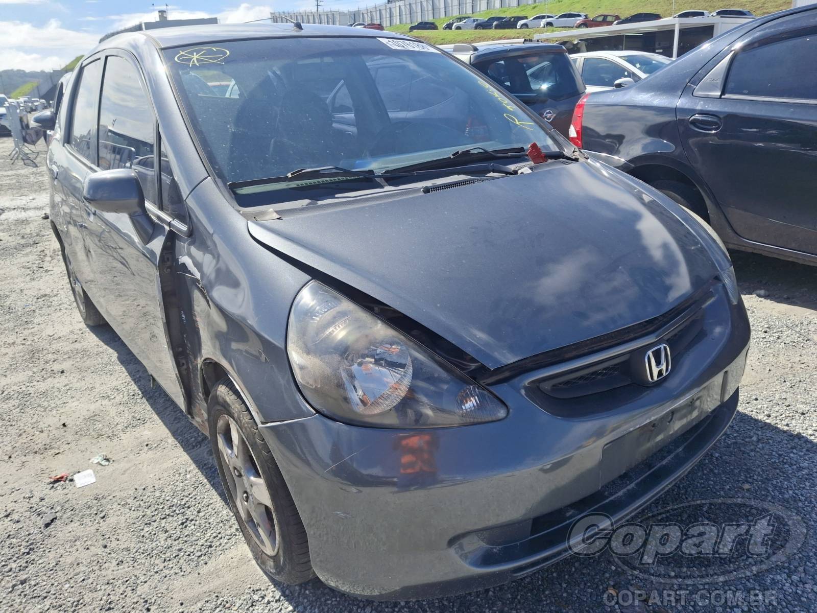 Honda Fit LX 1.4 2008 Colisão Traseira