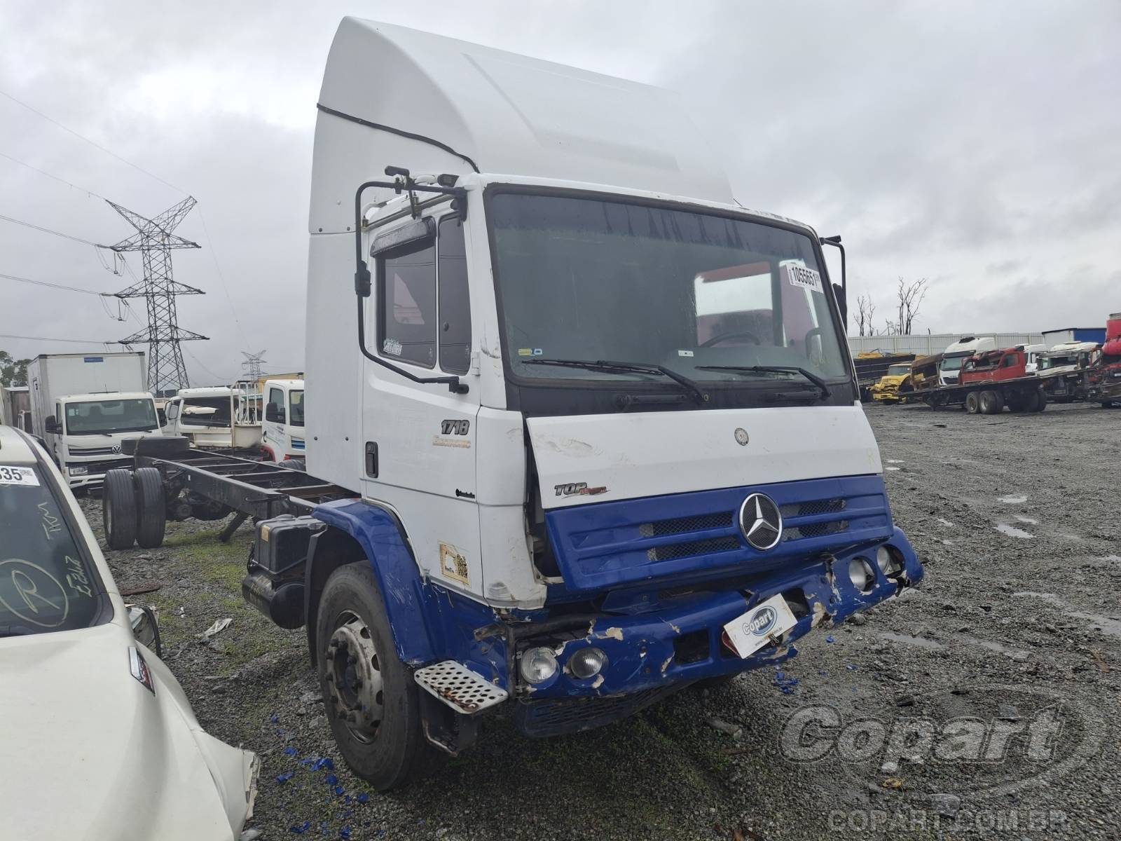 Veículo MERCEDES-BENZ 1718 2010 MERCEDES BENZ 1718 Caminhão Diesel 2010 em leilão