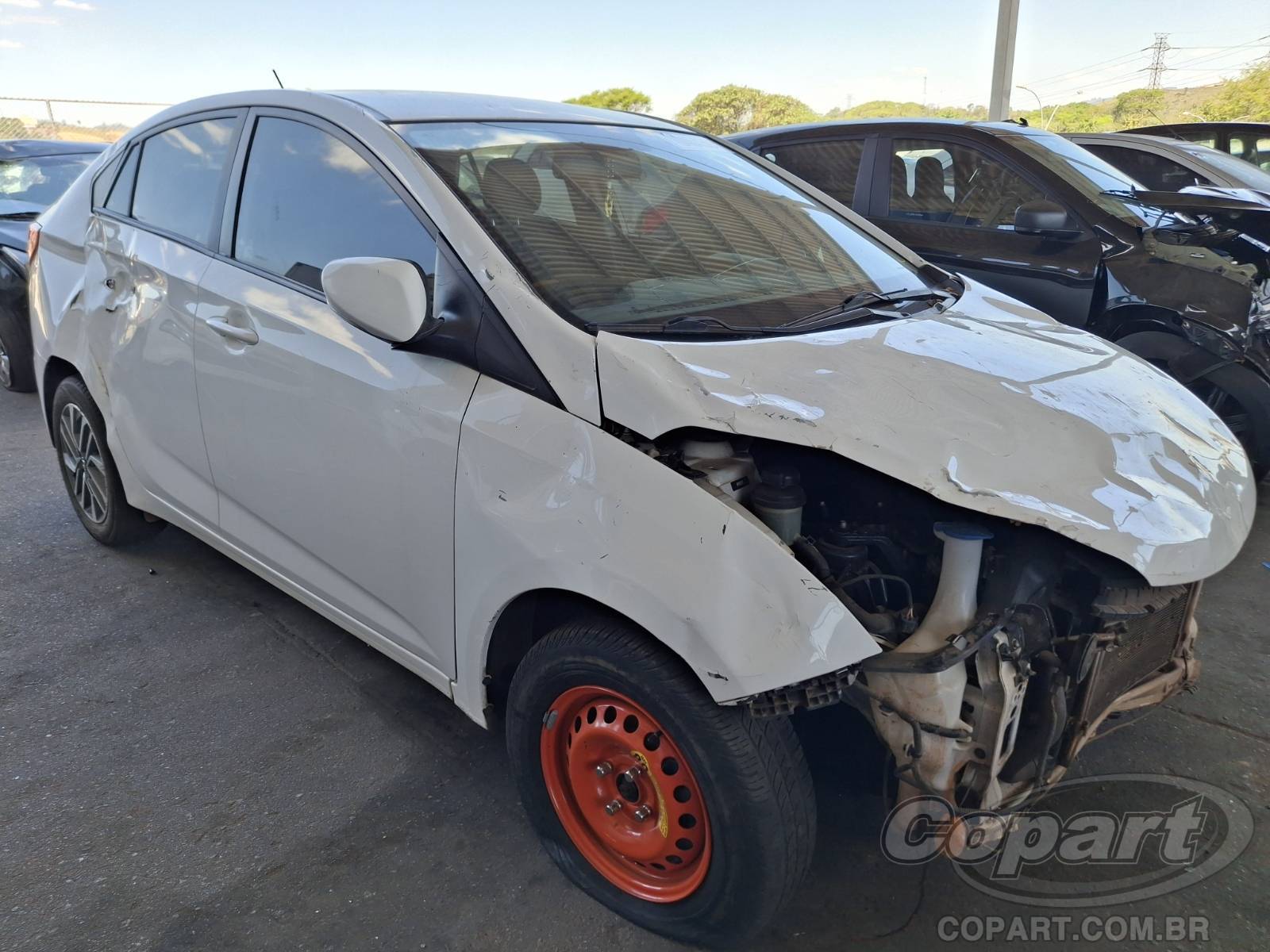 Veículo Hyundai HB20S HYUNDAI HB20S Comfort Plus 1.6 16V CVVT 2017 2017 em leilão