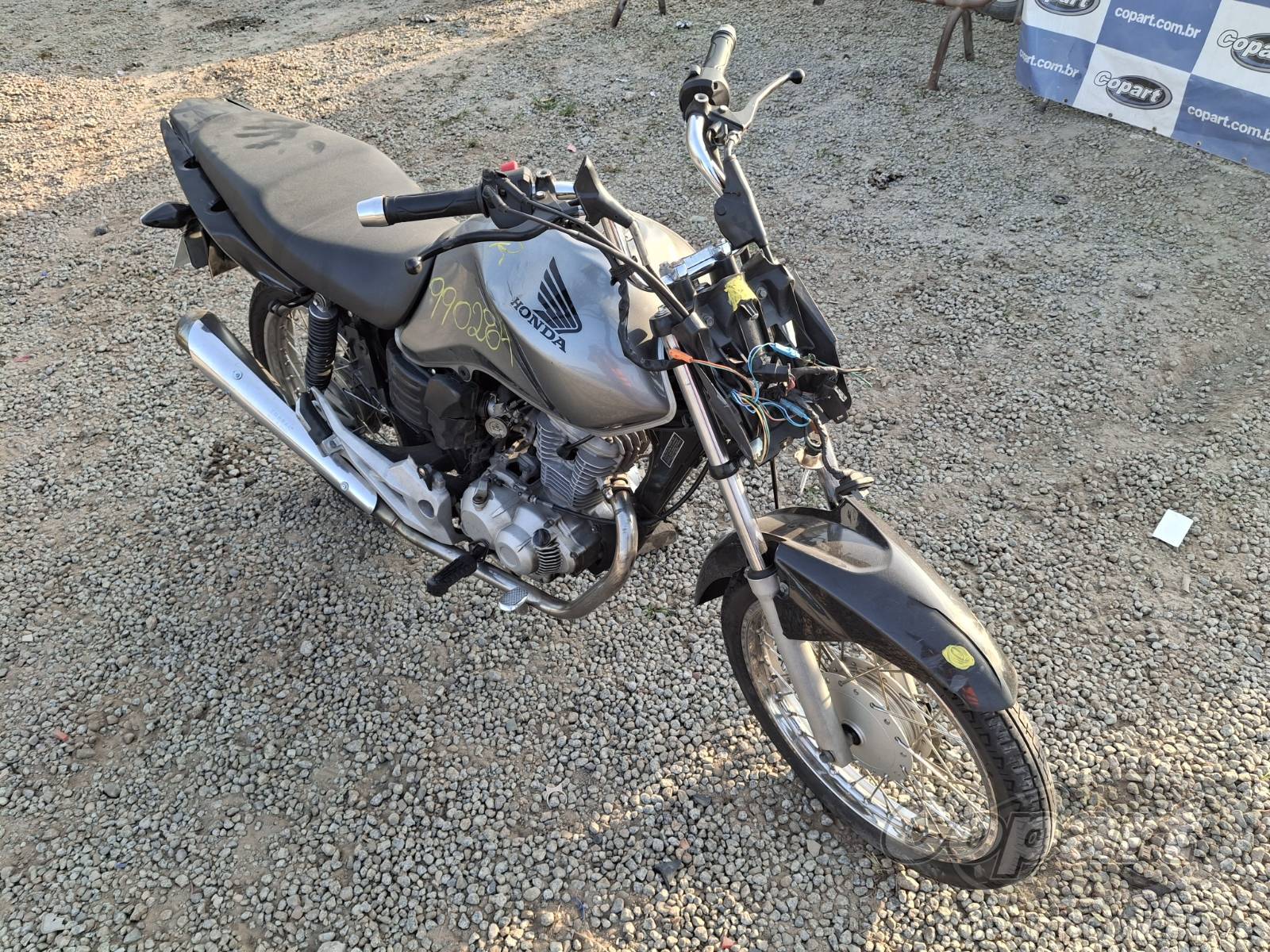 Honda CG 160 Start 2020 Pequena Monta Colisão