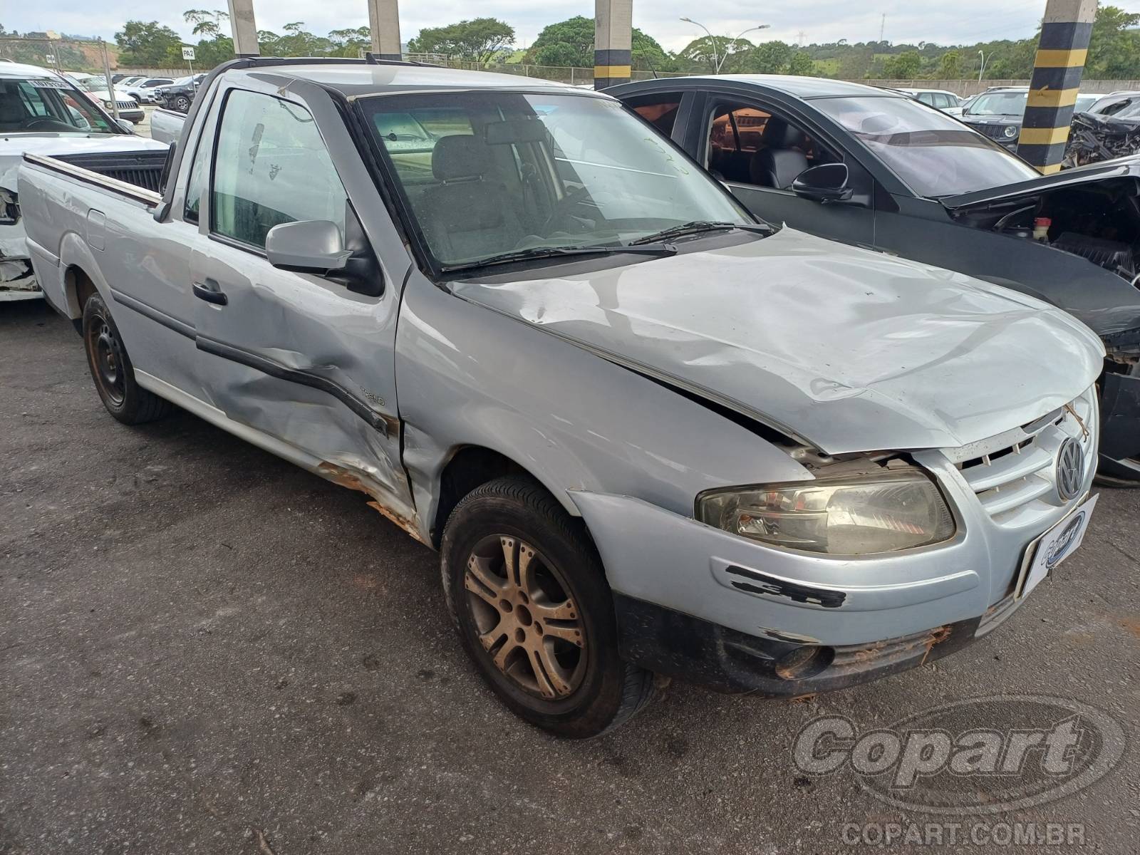 Veículo VOLKSWAGEN Saveiro VOLKSWAGEN SAVEIRO 2008 1.6 TOTAL FLEX 2008 em leilão